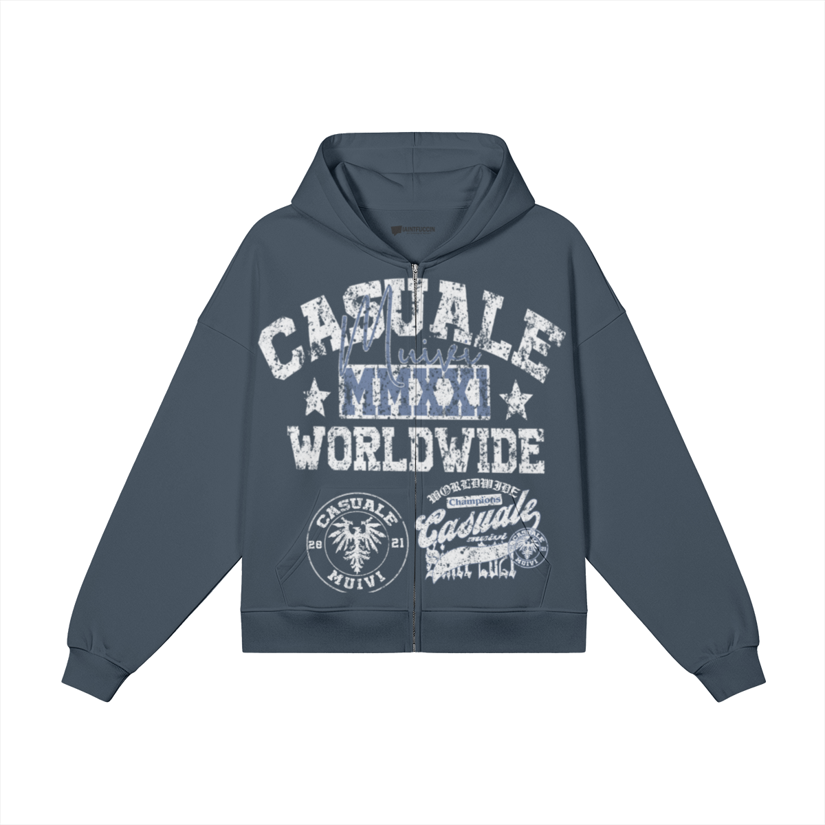 Casuale Muivi WorldWide Hoodie by Casuale Muivi