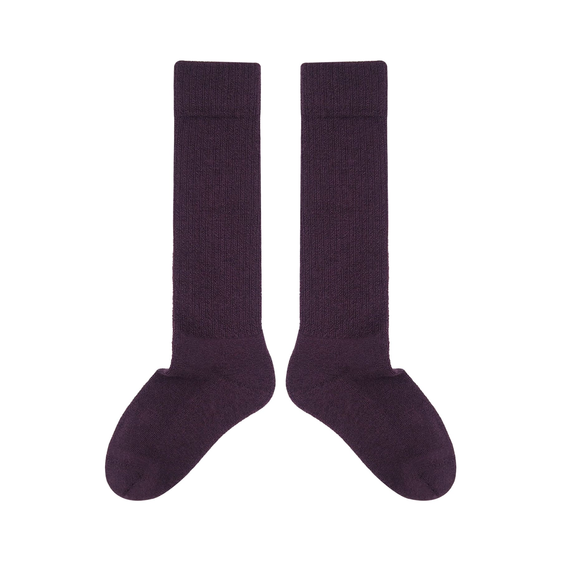 Women's Wool Boot Socks - Purple by Peper Harow