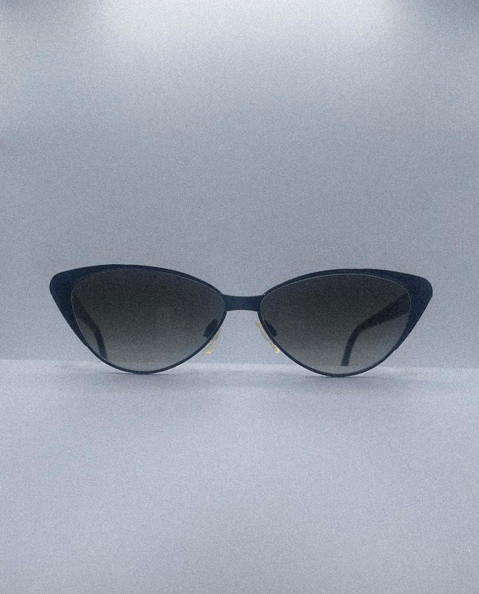 1990s Brendel 8524 Cateye Sunglasses | Black by AZYR Specs
