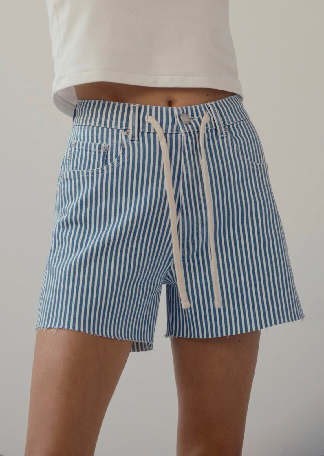 DL1961 Taylor Relaxed Jean Short High Rise 3" by Sierra Deene