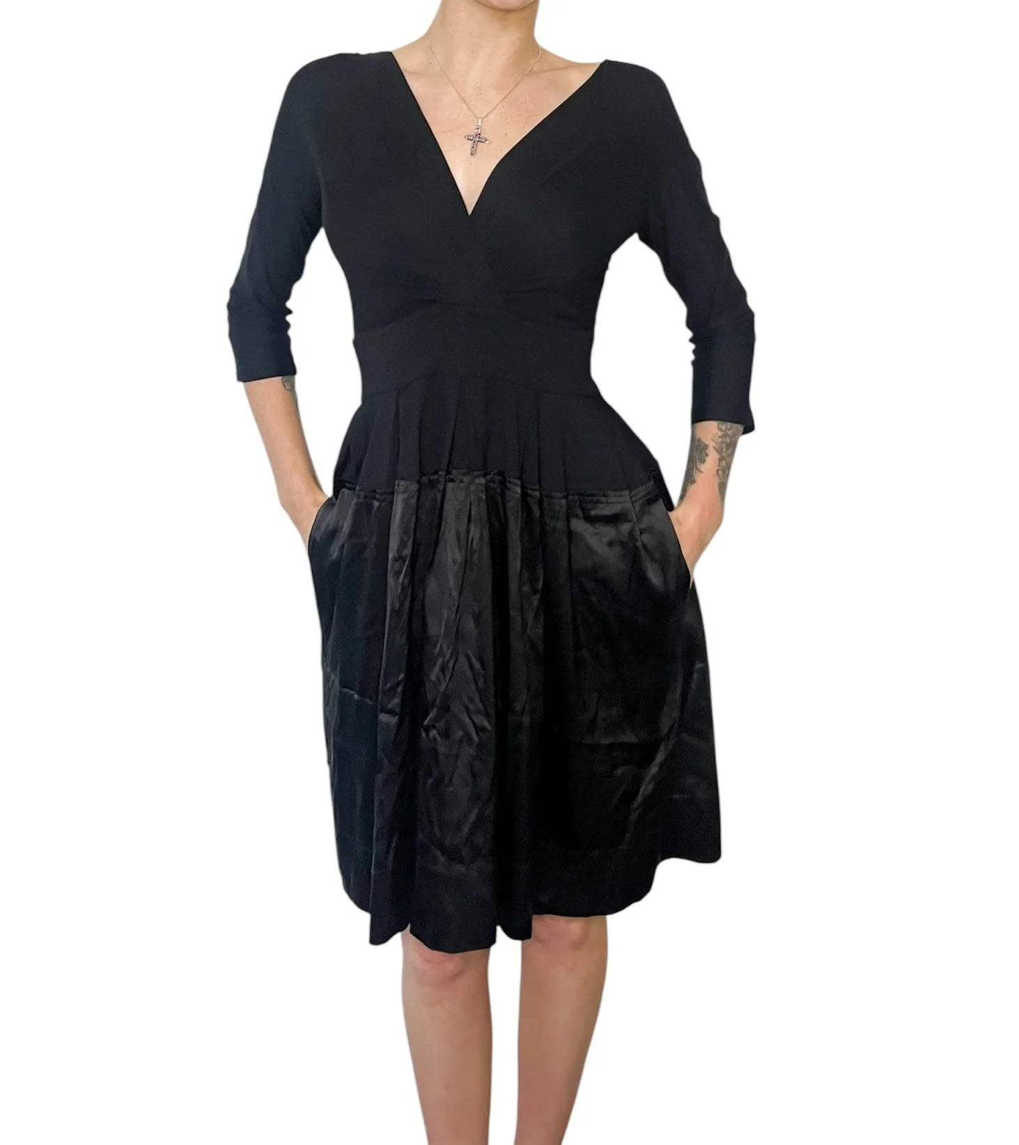 DKNY Black Dress by Ascensio Vintage