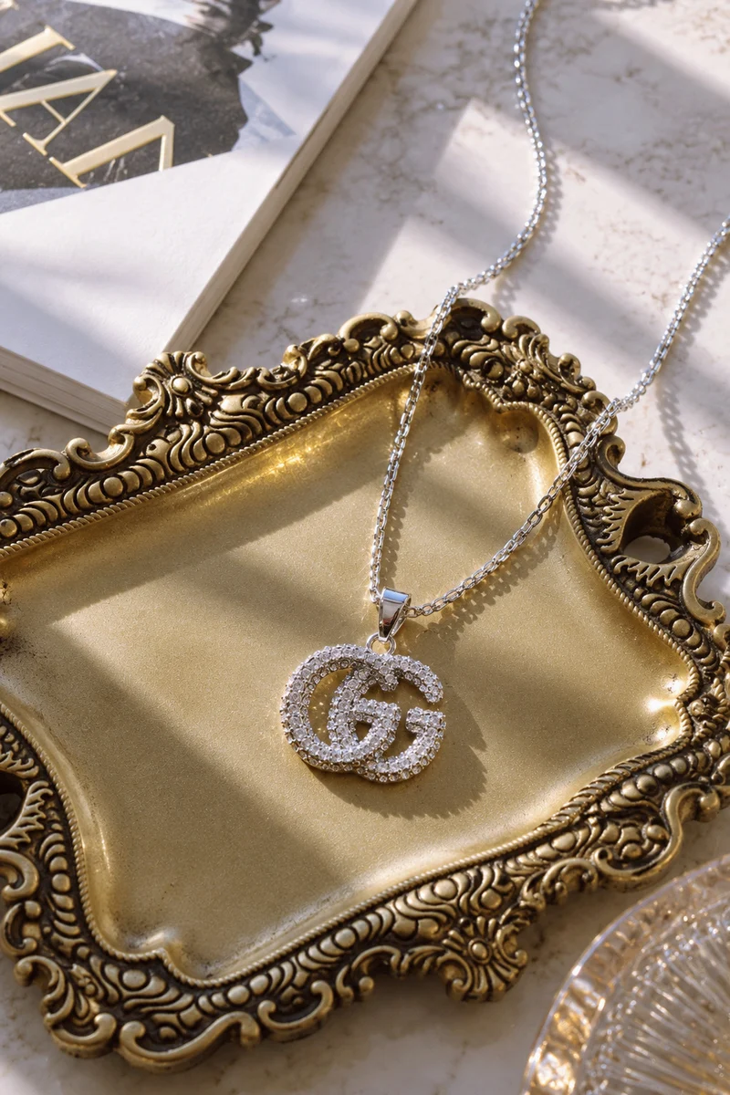 THE CELESTE CRYSTAL NECKLACE by RAËLIV