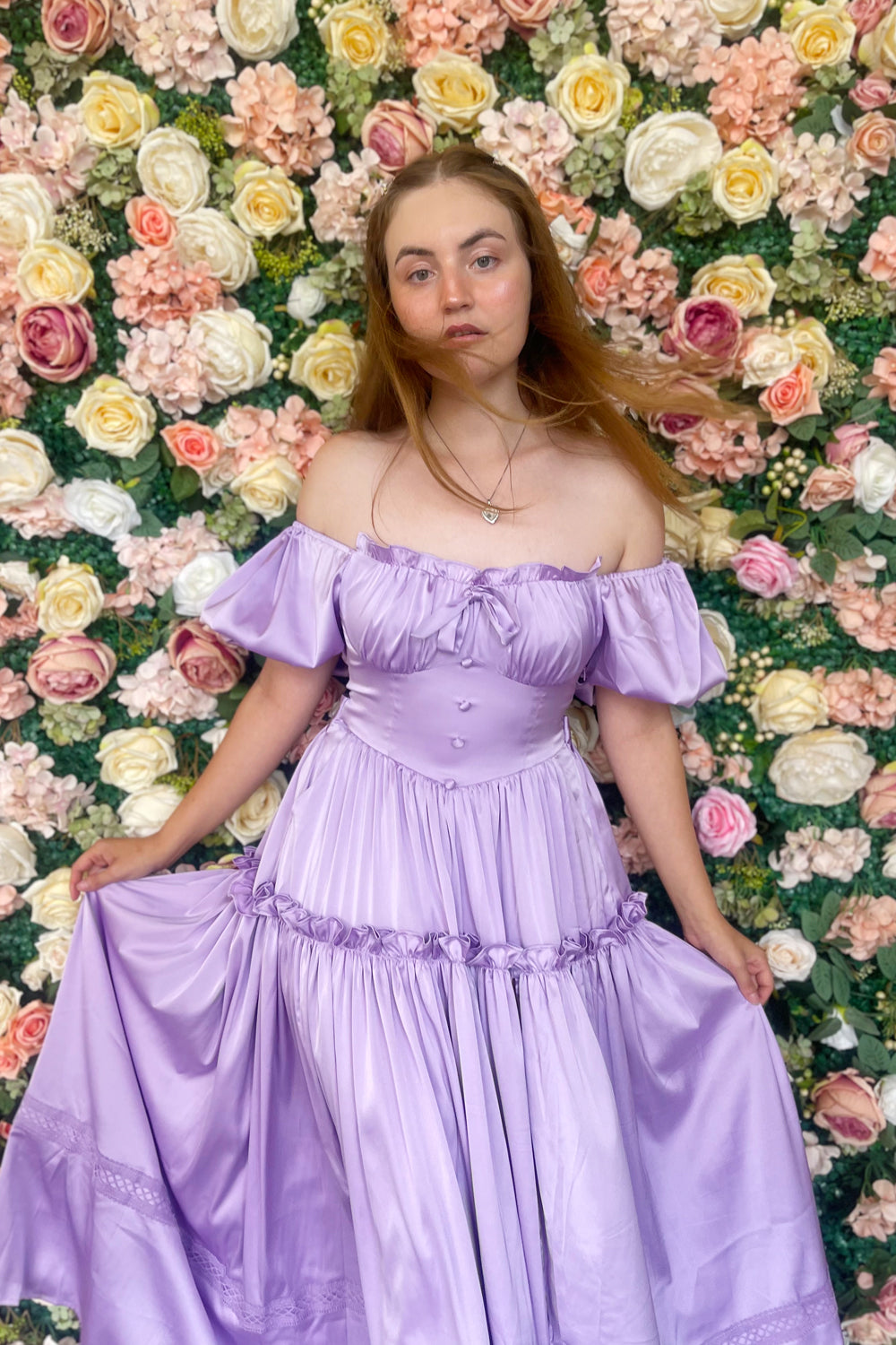 Lavender Goddess Gown by Miss Candyholic