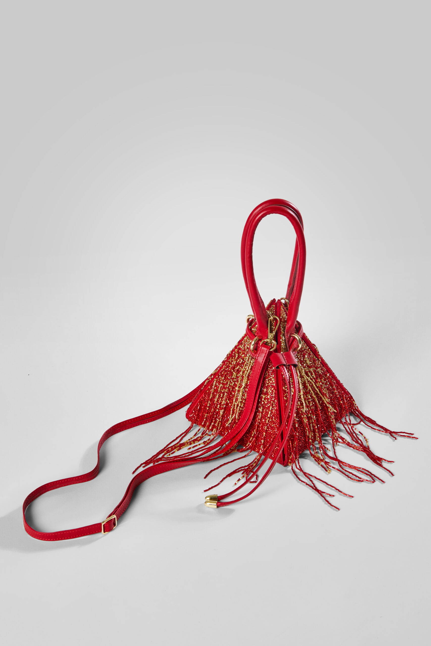 The Flame Pyramid Bag by Songs of Siren