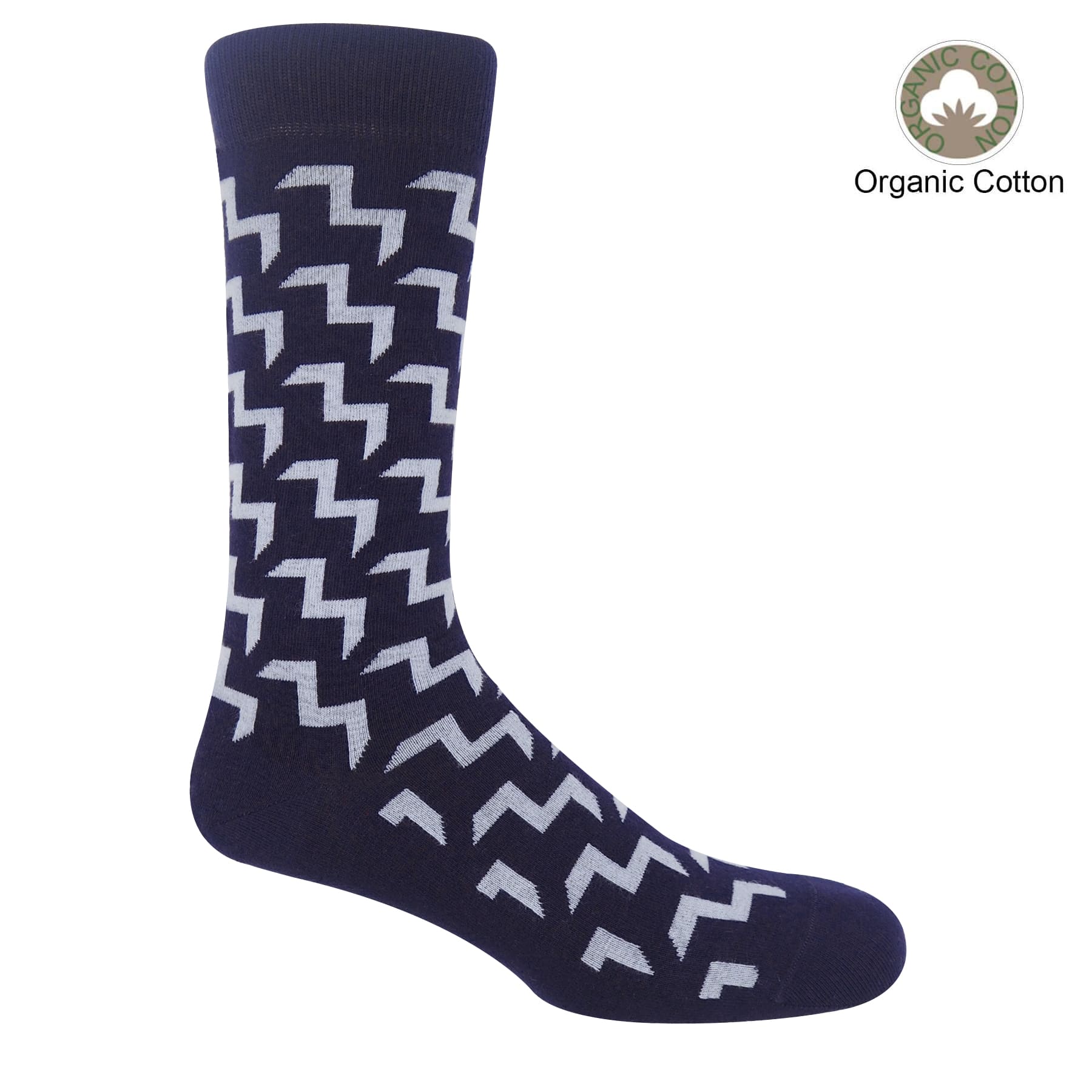 Chelsea Men's Socks - Navy by Peper Harow