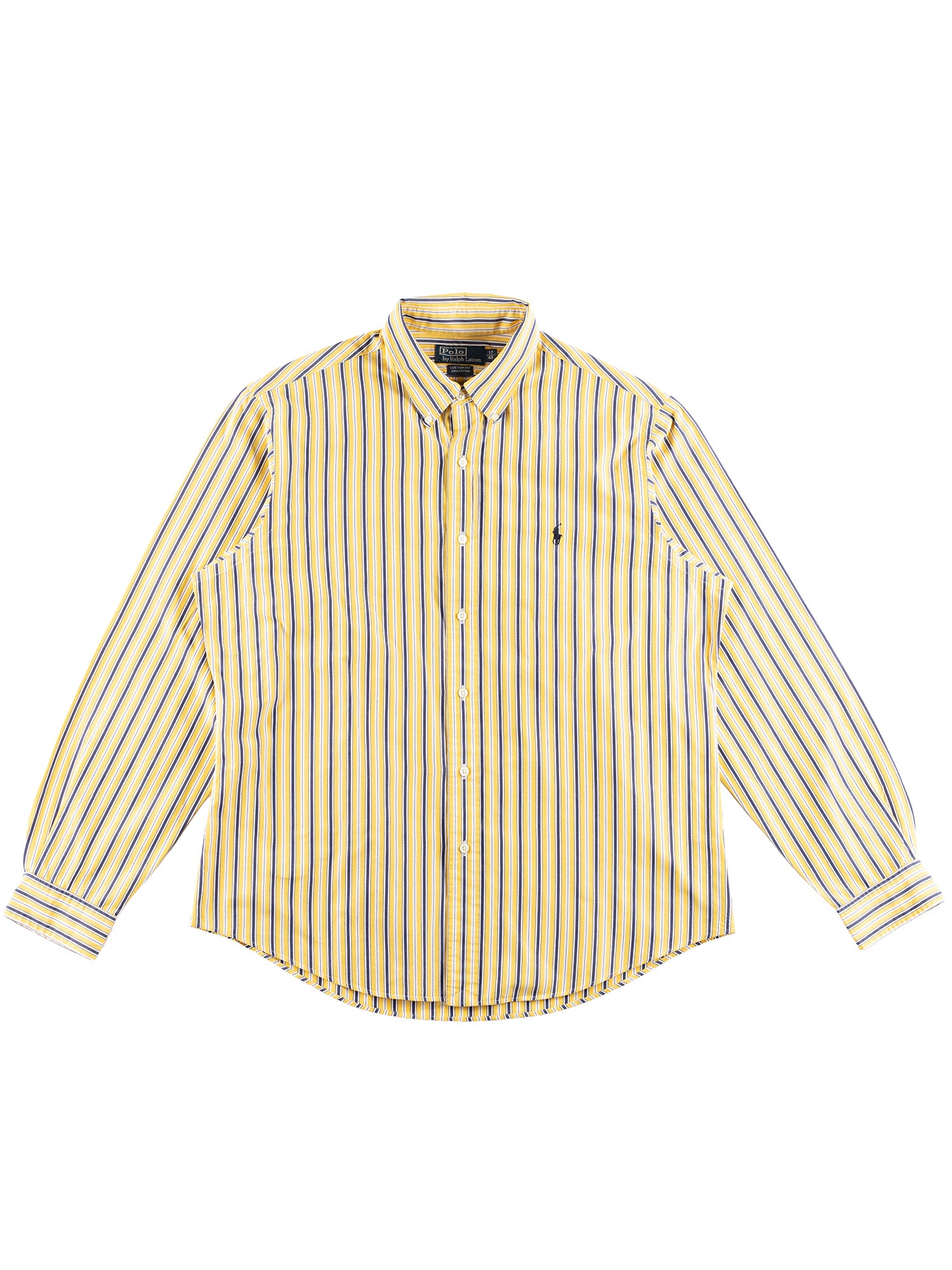 Vintage 00's Men Ralph Lauren Shirt in Yellow by Northern Grip