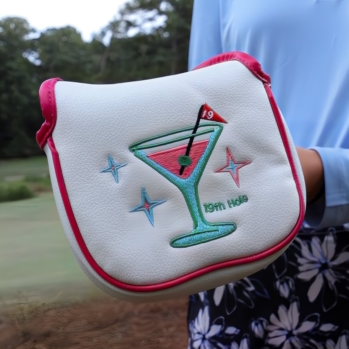 19th Hole Mallet Putter Cover by Putter Girl