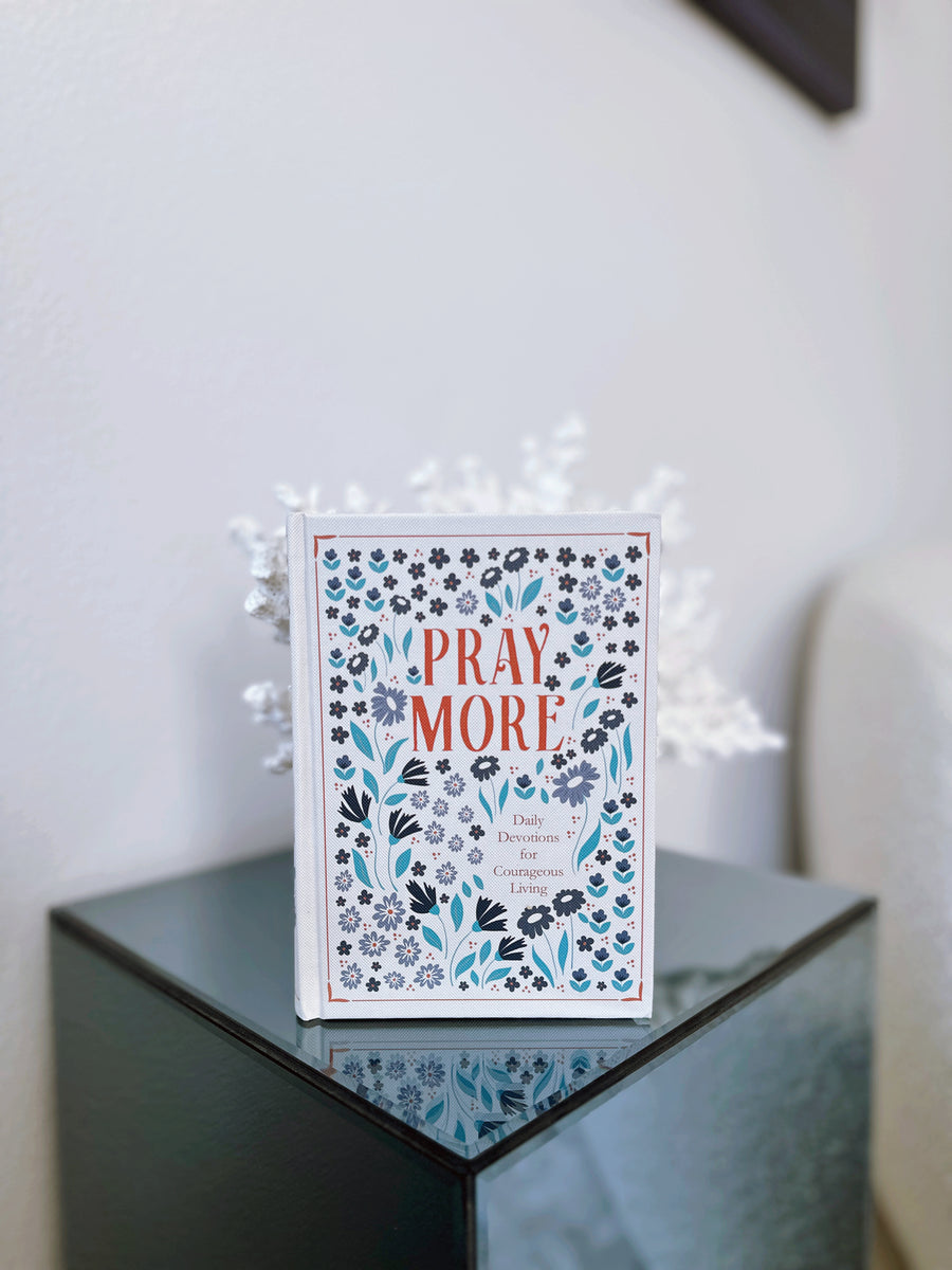 PRAY MORE: DAILY DEVOTIONS FOR COURAGEOUS LIVING by RAËLIV