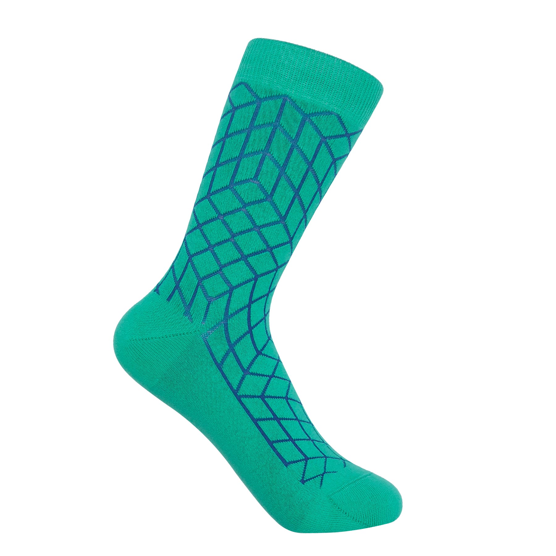 Puzzle Women's Socks - Teal by Peper Harow