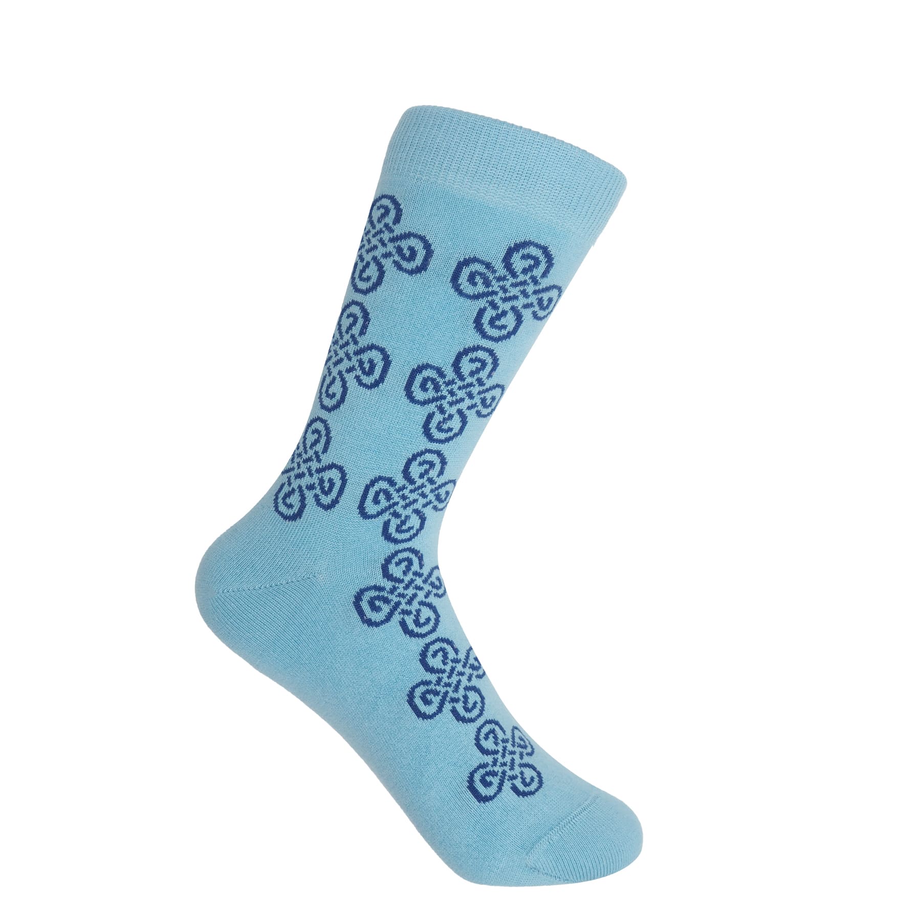 Knot Women's Socks - Blue by Peper Harow