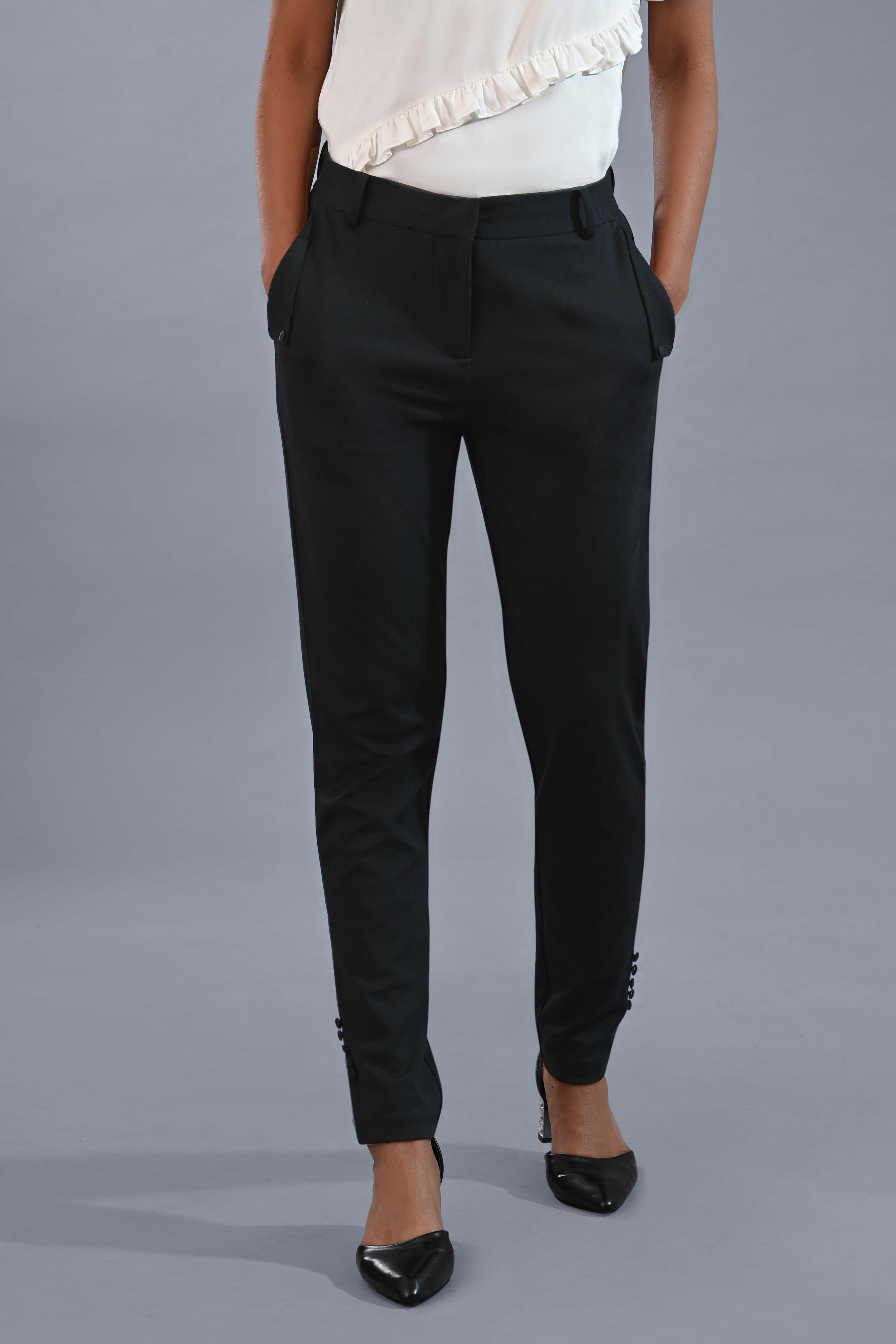 Trailblazer Adjustable Length Stretch Trousers for Women by Point of View Label