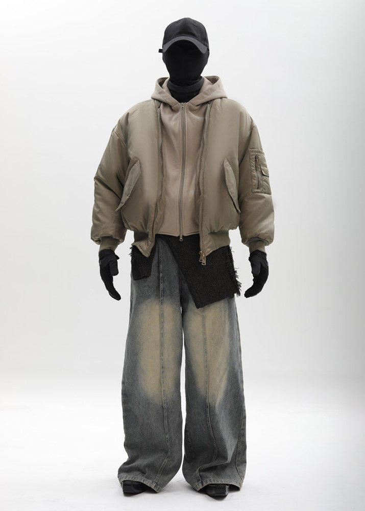 Off/Sc Bomber Hybrid Jacket by OFFCULTURE