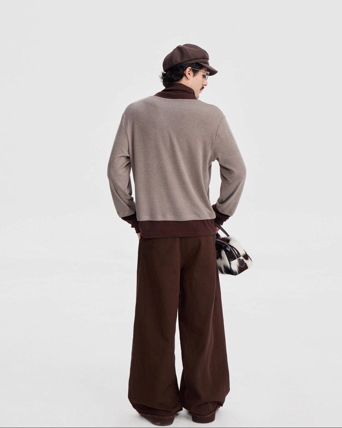 Twill Edge Casual Trousers by OFFCULTURE