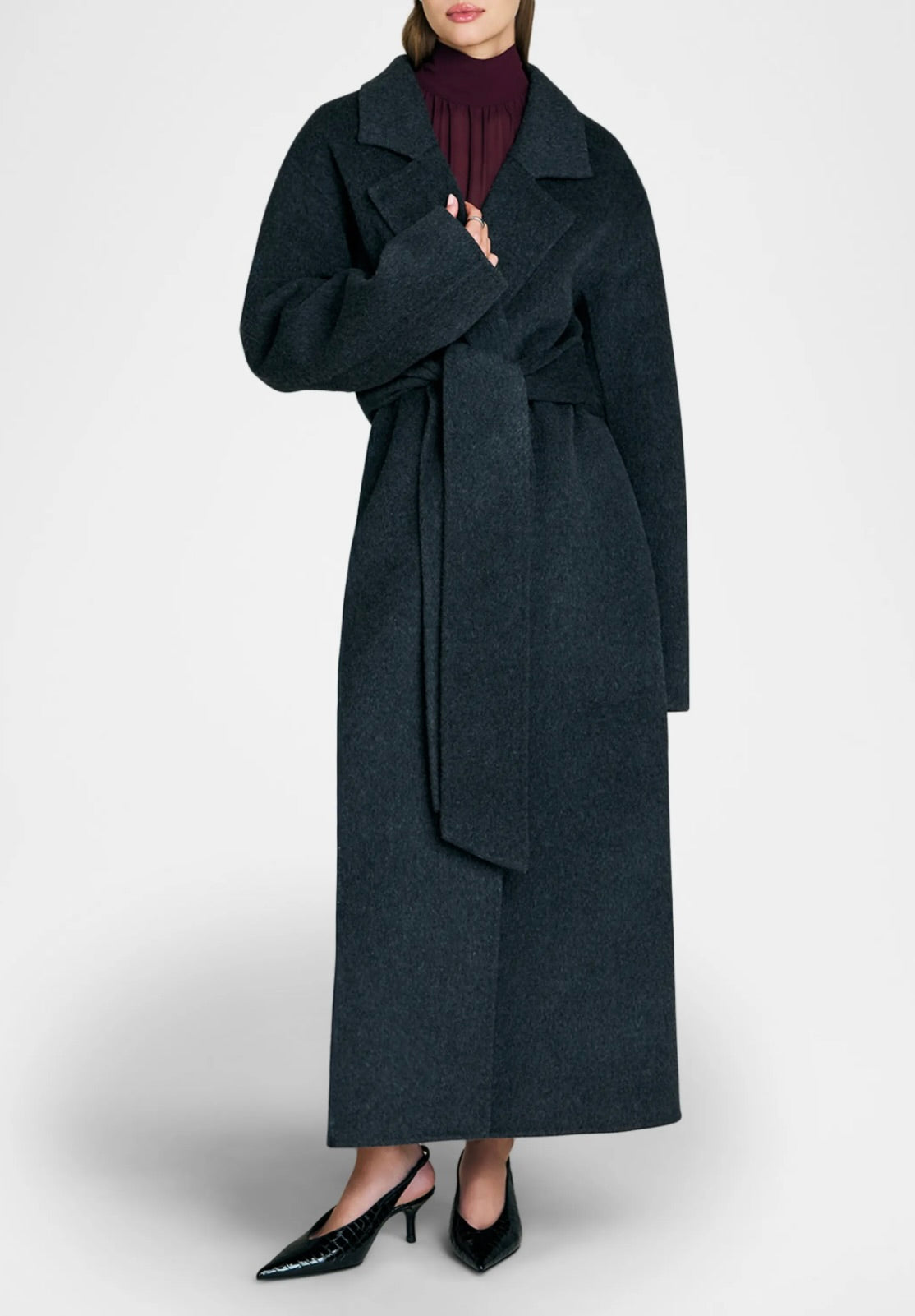 SEROYA Lyli Wool Coat by Sierra Deene