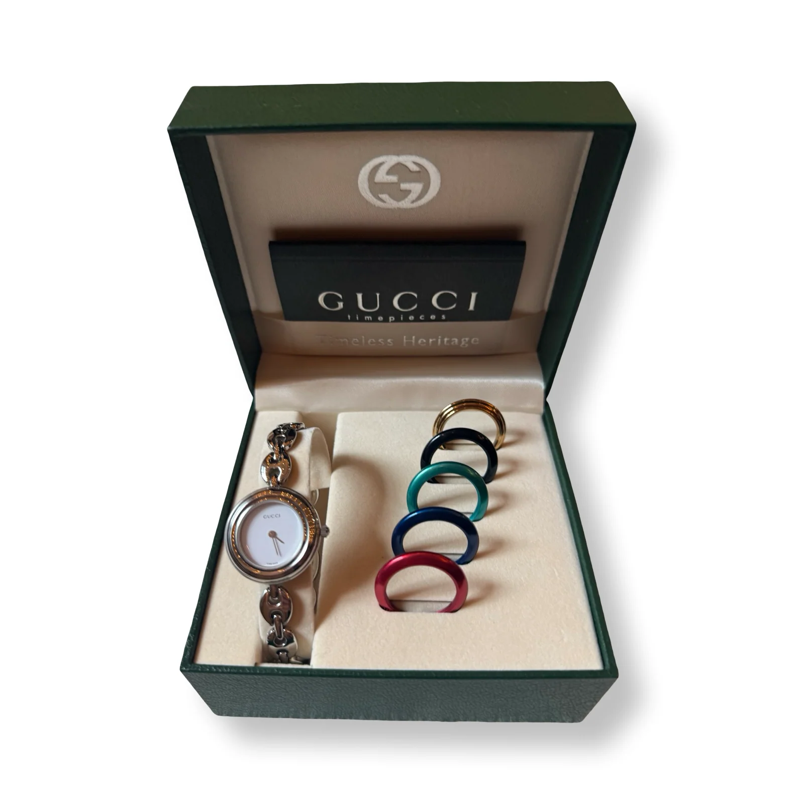 Gucci Vintage Change Bezel Watch by The Vintage New Yorker