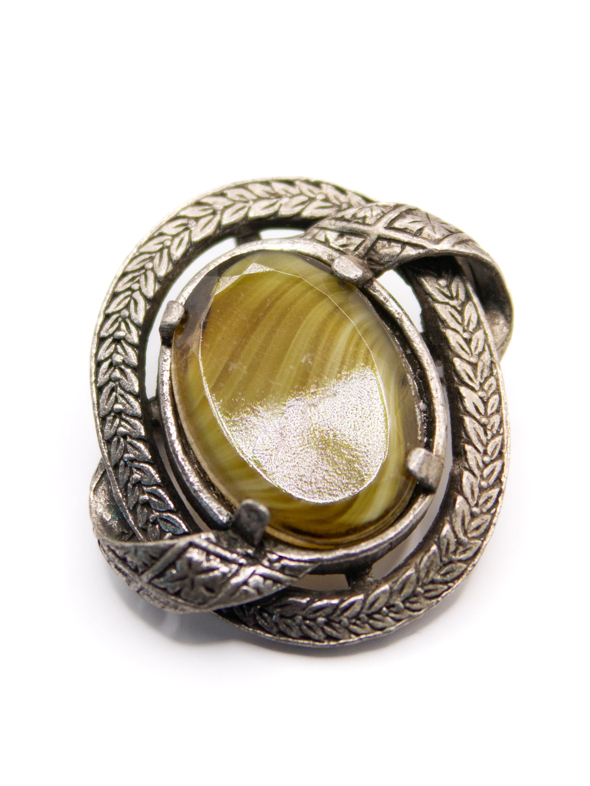 Vintage 70's Miracle Celtic Brooch by Northern Grip
