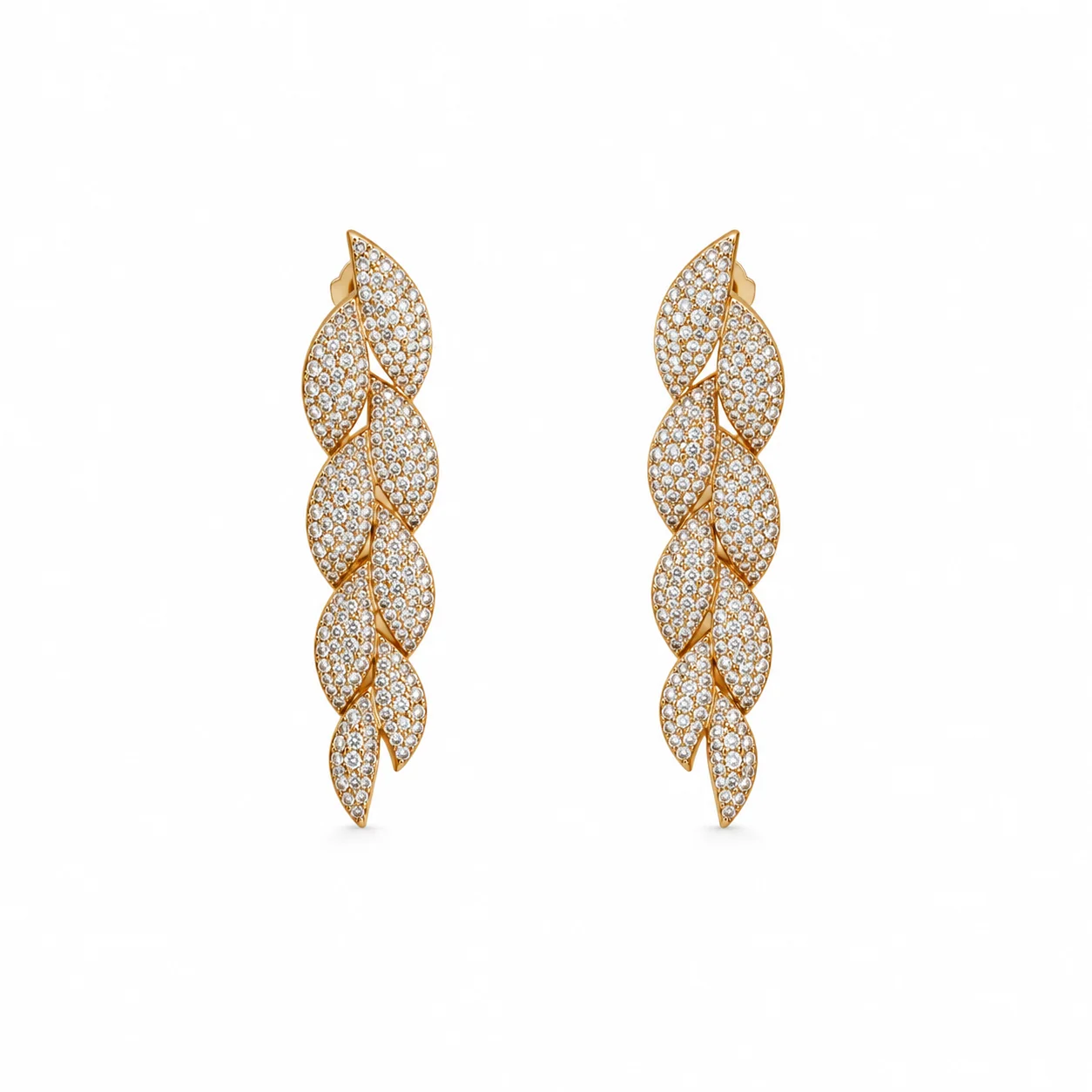 Braid Earrings by LYA SOUL JEWELRY