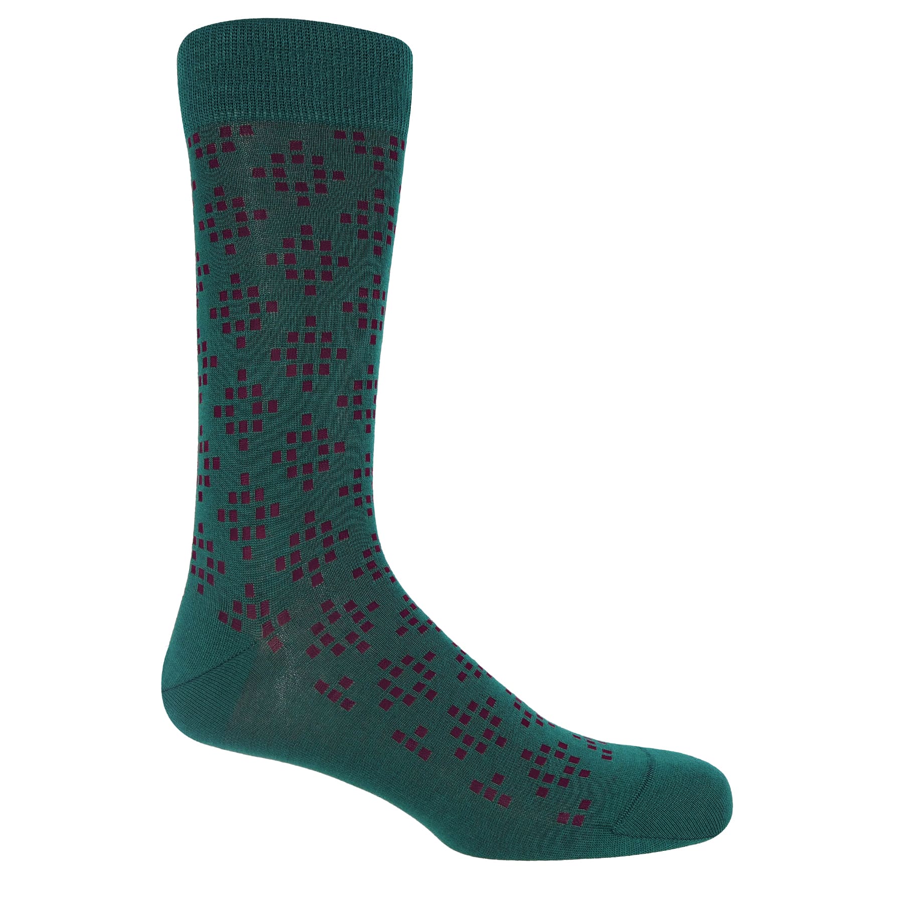 Soho Men's Socks - Teal by Peper Harow