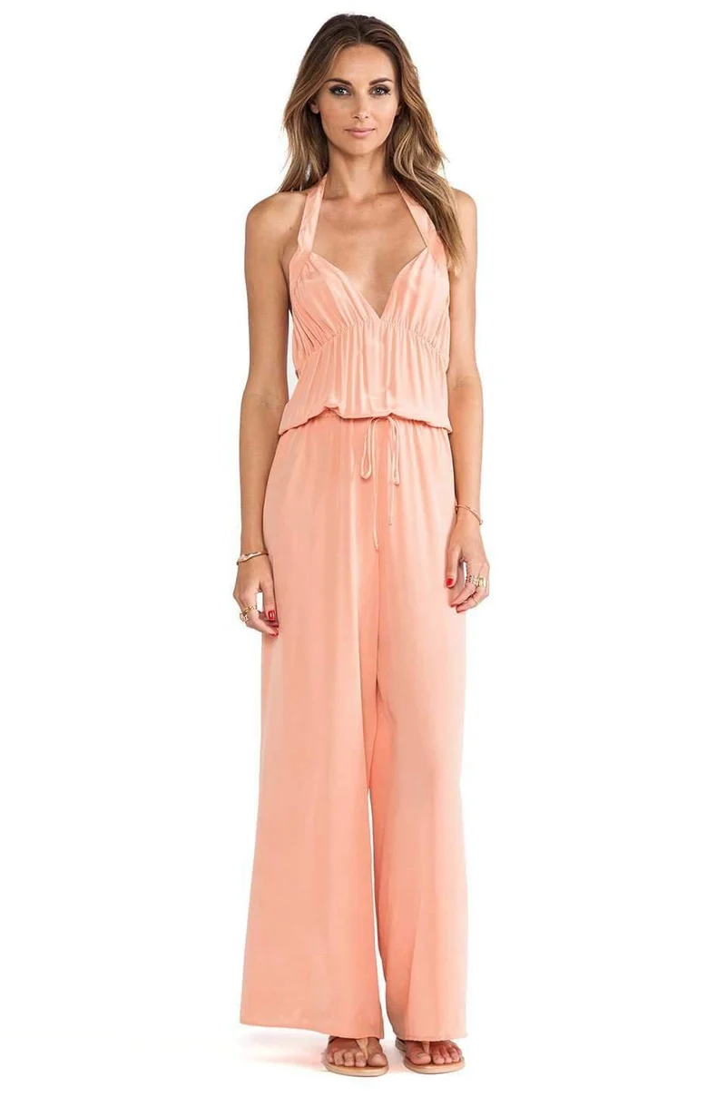 Roosavelt Jumpsuit | Melon | Black | *Final Sale* by Merritt Charles