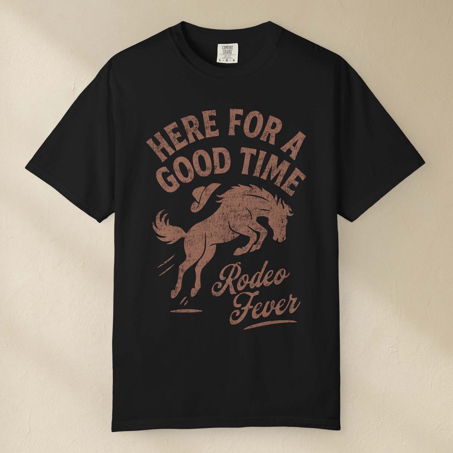 Here for a Good Time Vintage Rodeo T-Shirt by DILLO Outfitters