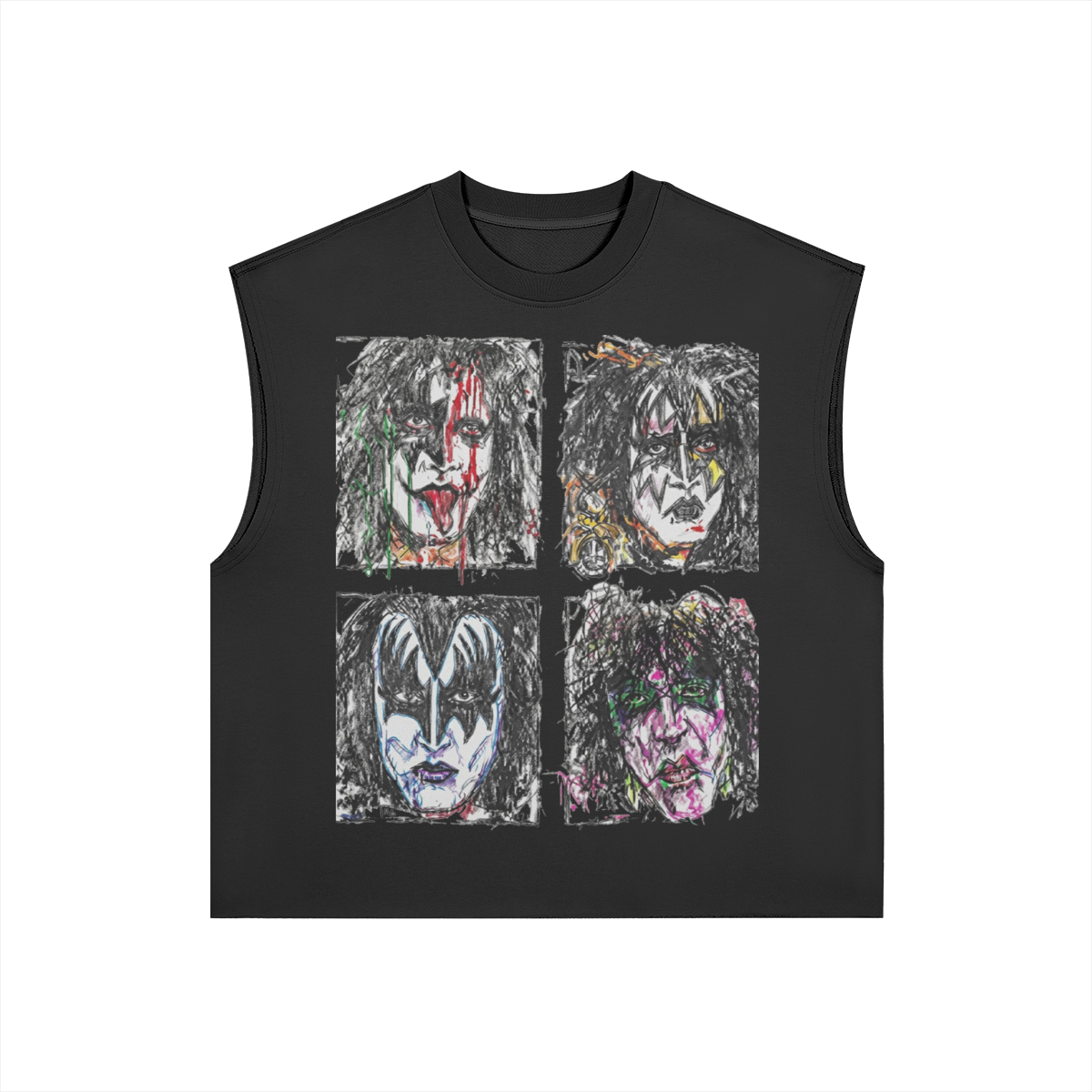 Legends Of Doom!!! Sleeveless T-Shirt by Casuale Muivi