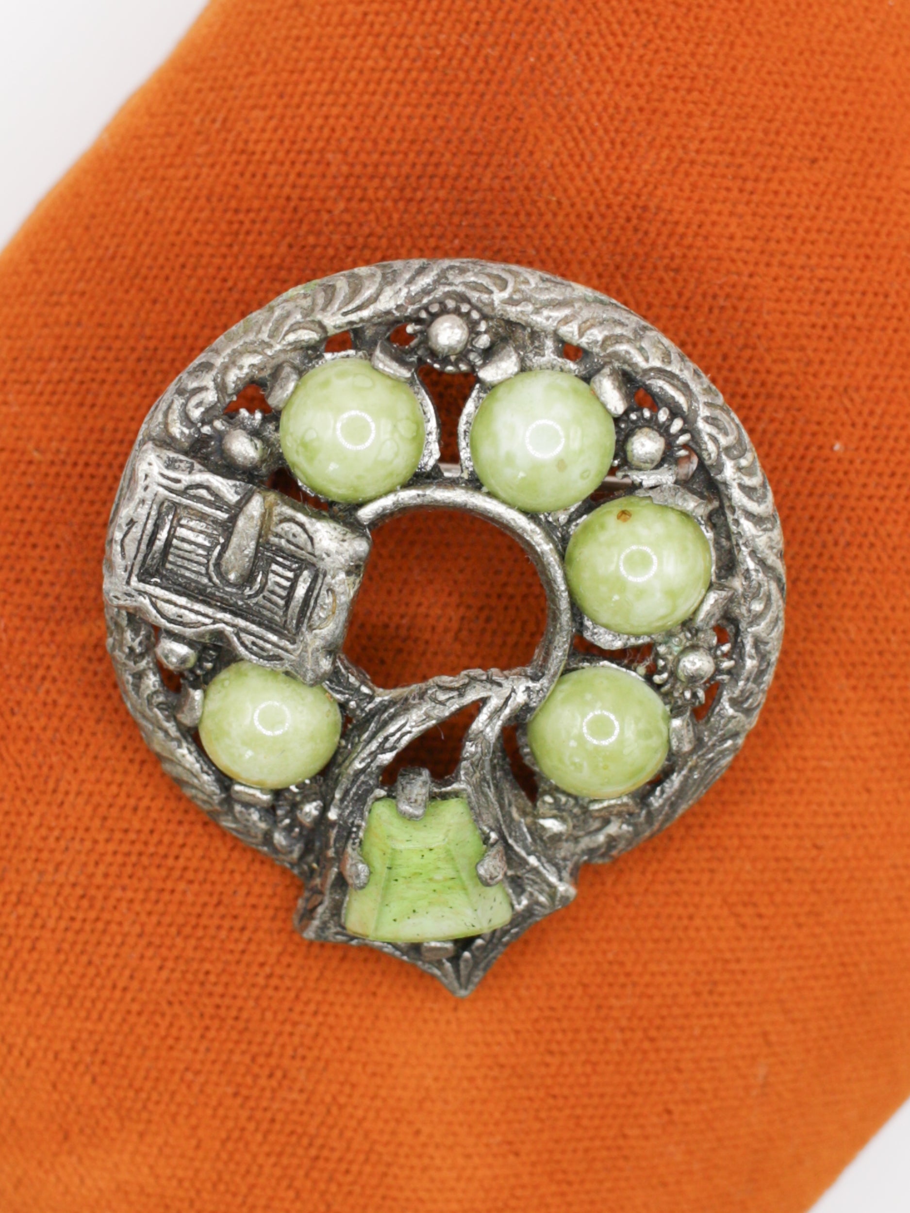 Vintage 60's Scottish Miracle Luckenbooth Brooch by Northern Grip