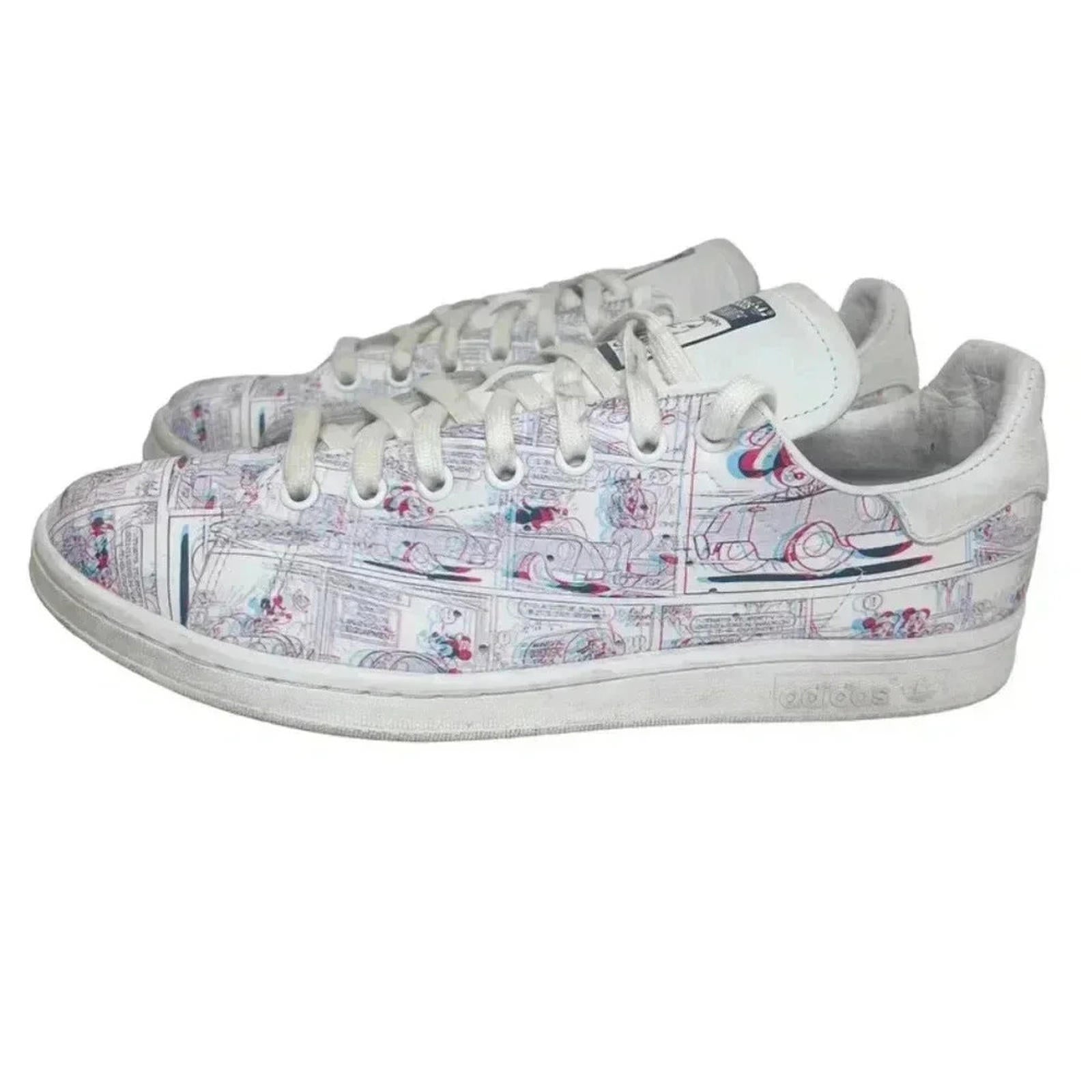 Disney x Stan Smith Mickey Mouse Comic Strip FW2911 Men's Sneakers Siz by Hot Girl Secondhand