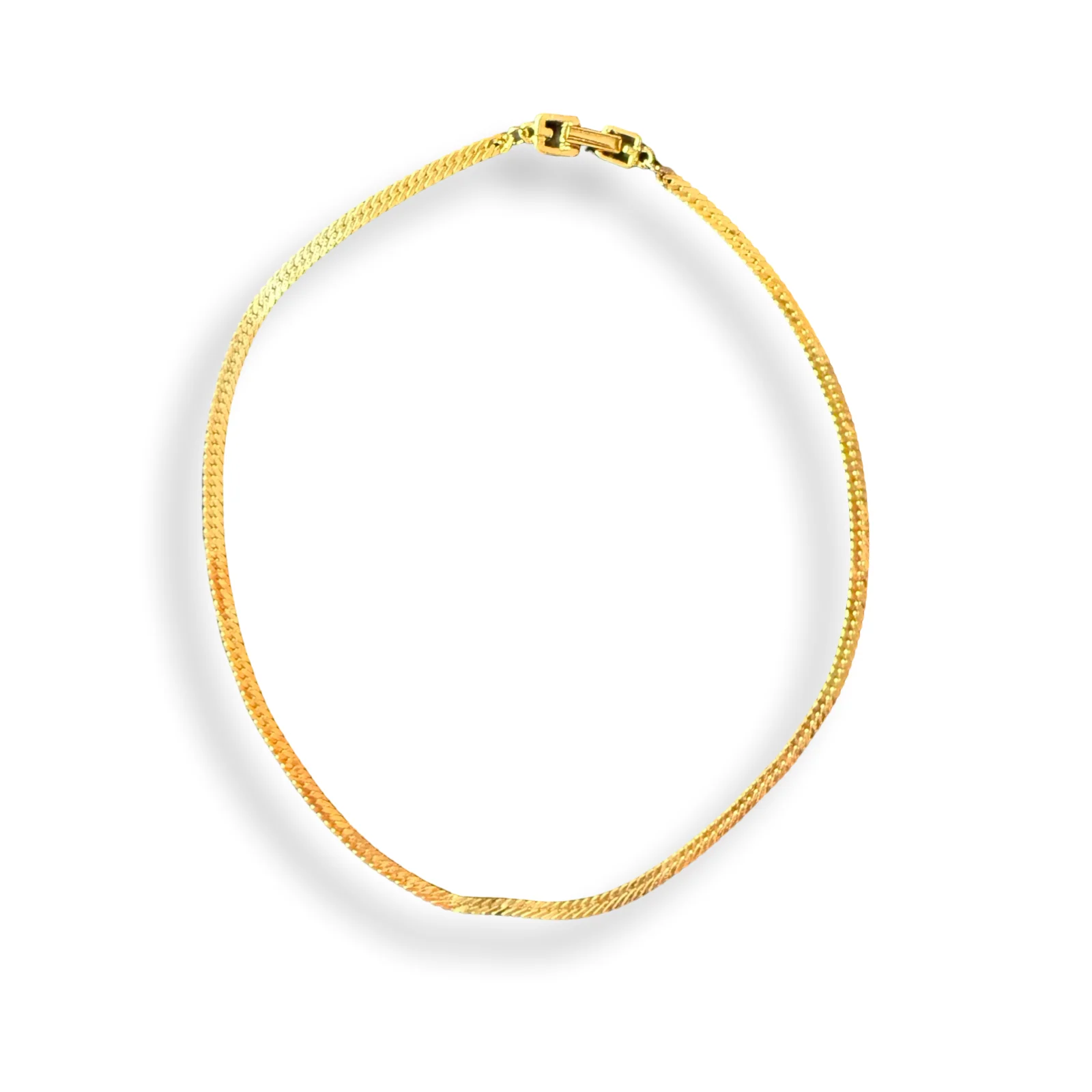 Givenchy Vintage Flat Chain Choker by The Vintage New Yorker