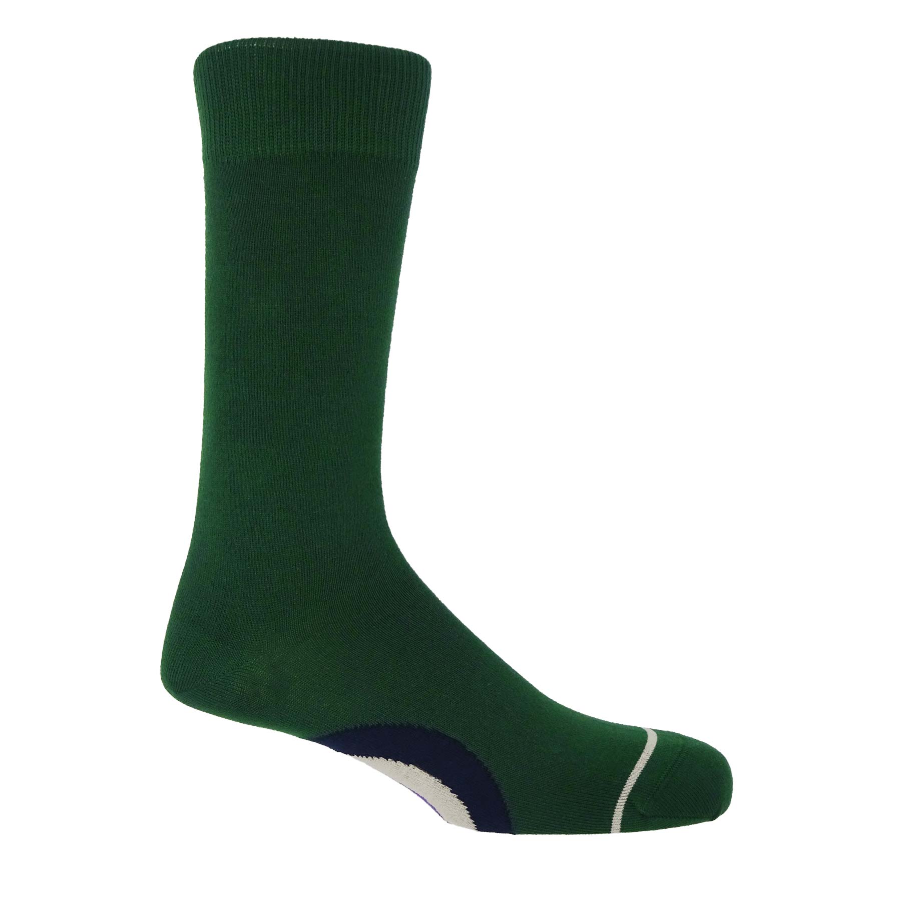 Big Target Men's Socks - Green by Peper Harow