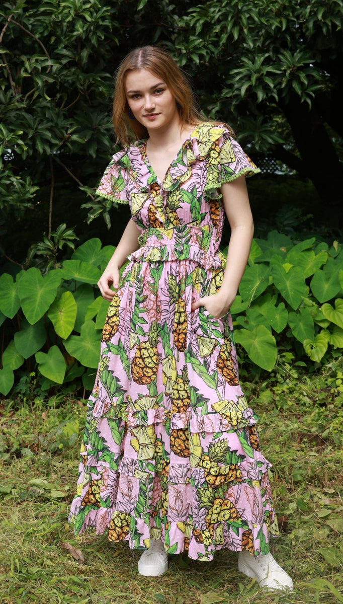 PINEAPPLES ANA Dress by Maude Vivante