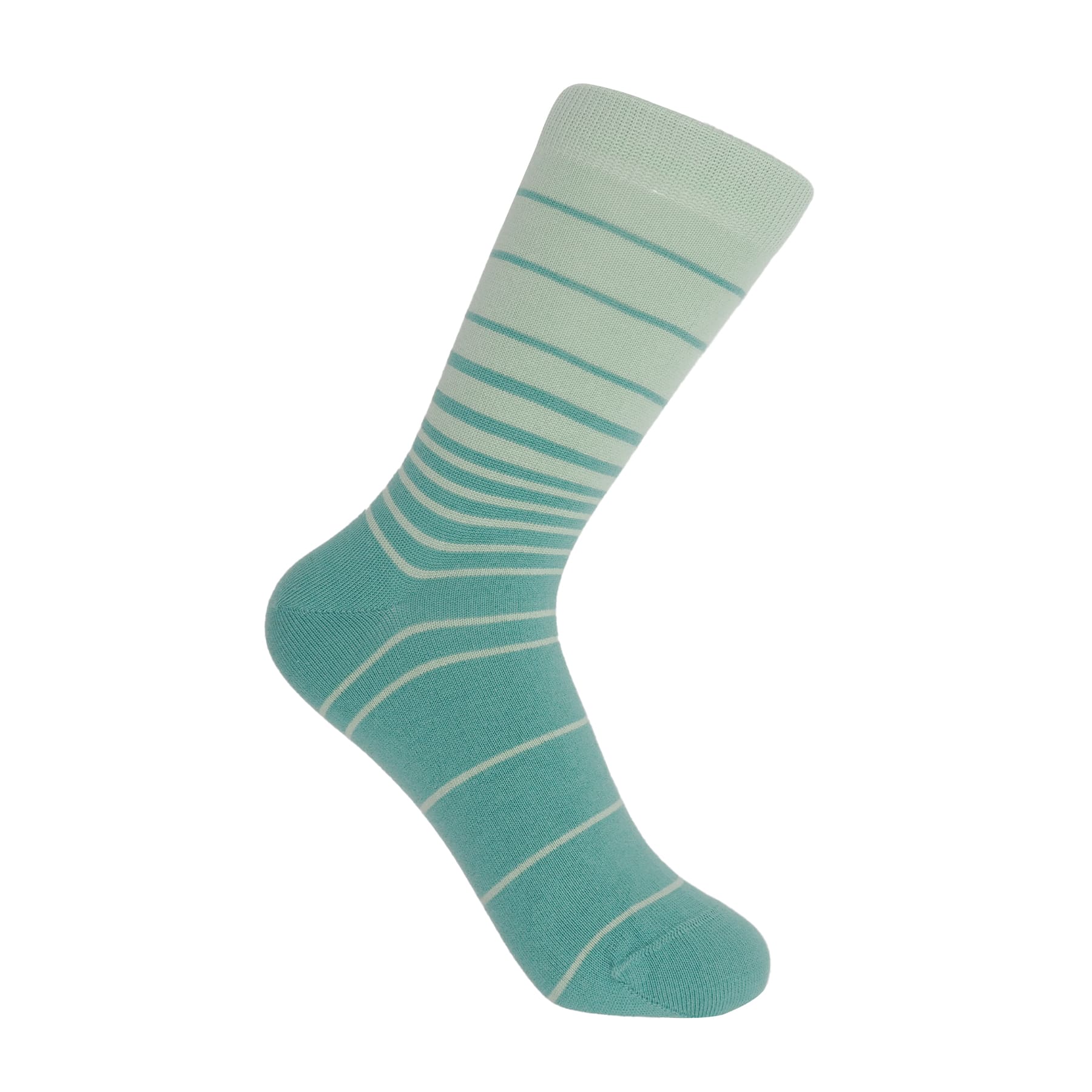 Retro Stripe Women's Socks - Green by Peper Harow