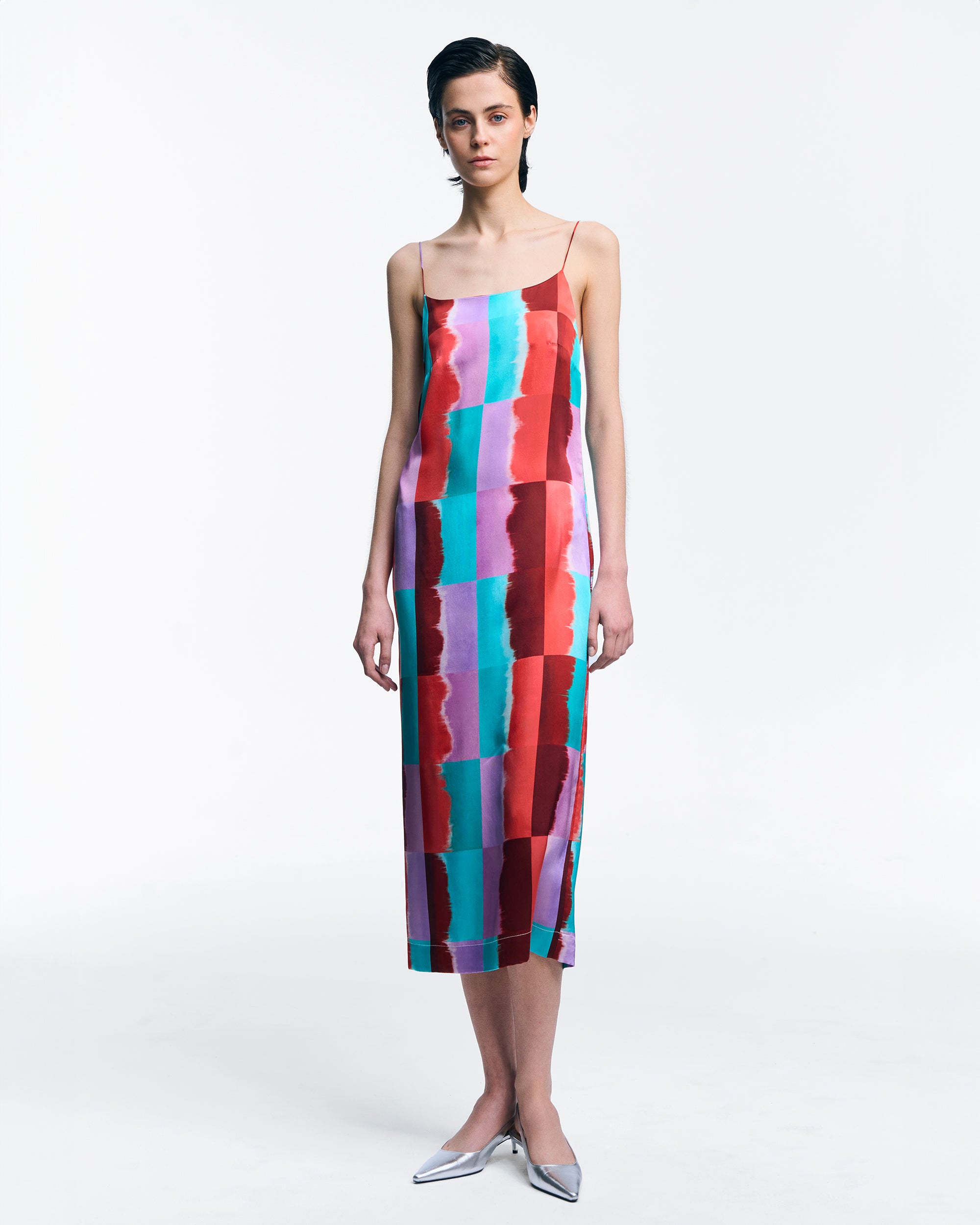 Leila silk dress by Further Review