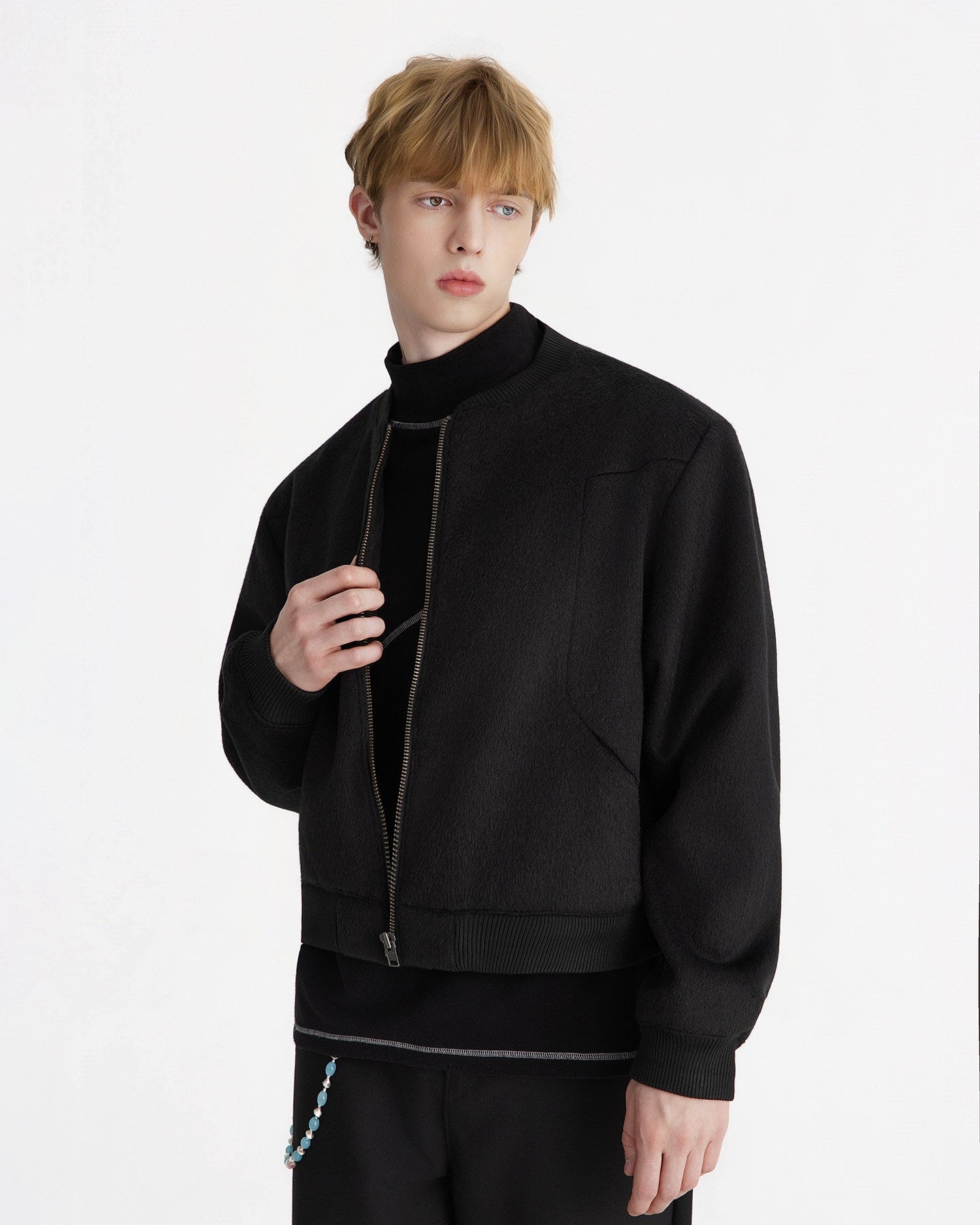 Xequation Wool Bomber Jacket by OFFCULTURE