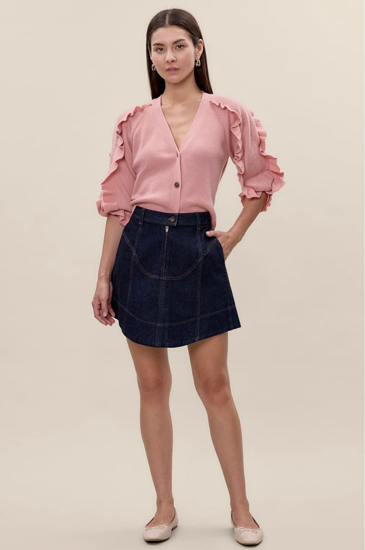 Rebecca Taylor Carmen Mini Skirt by Sierra Deene