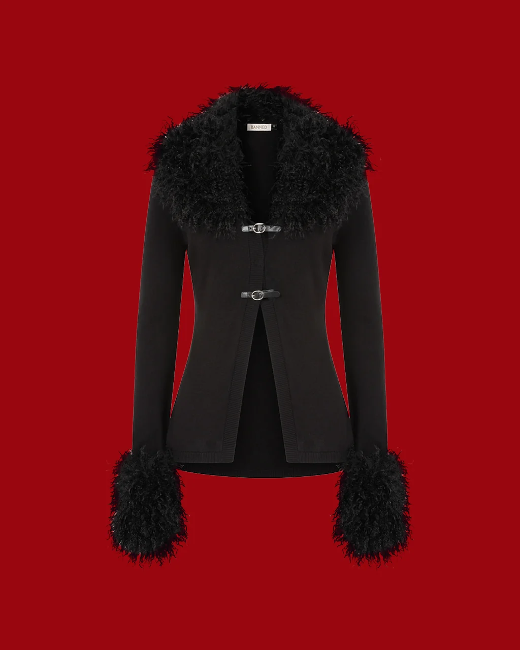 Wicked Rose Cardigan - Black by KATAKOMB