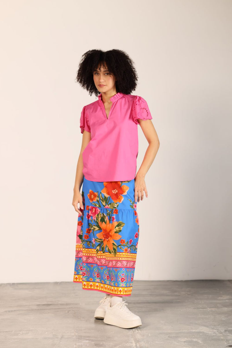 CAPRI BLOSSOM ADA SKIRT by Maude Vivante