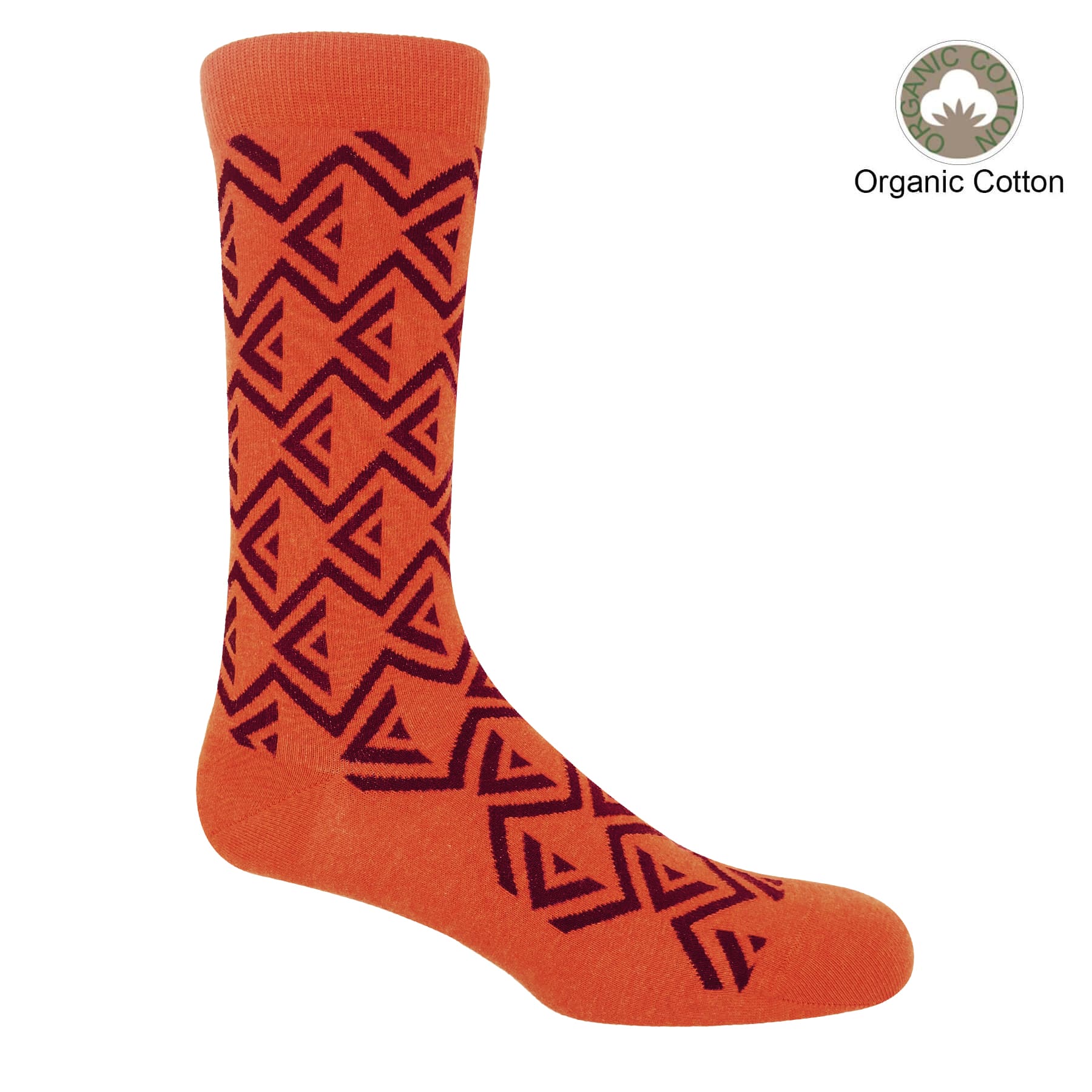 Camden Men's Socks - Orange by Peper Harow