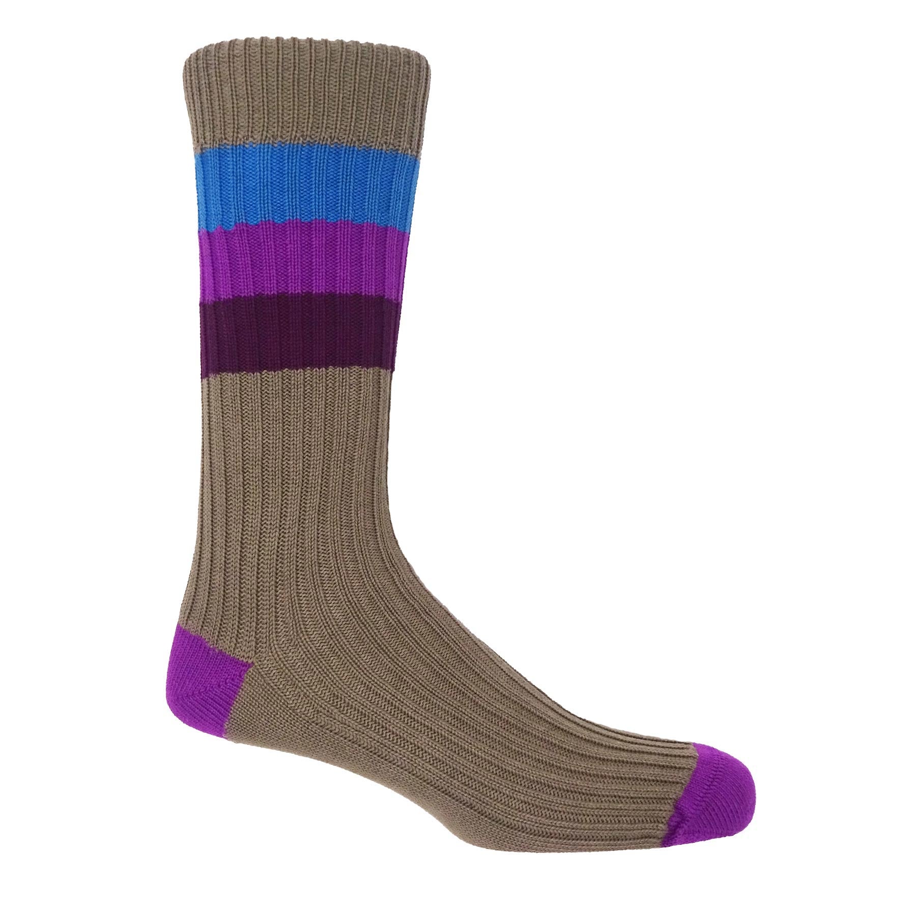 Chopper Men's Socks - Fawn by Peper Harow