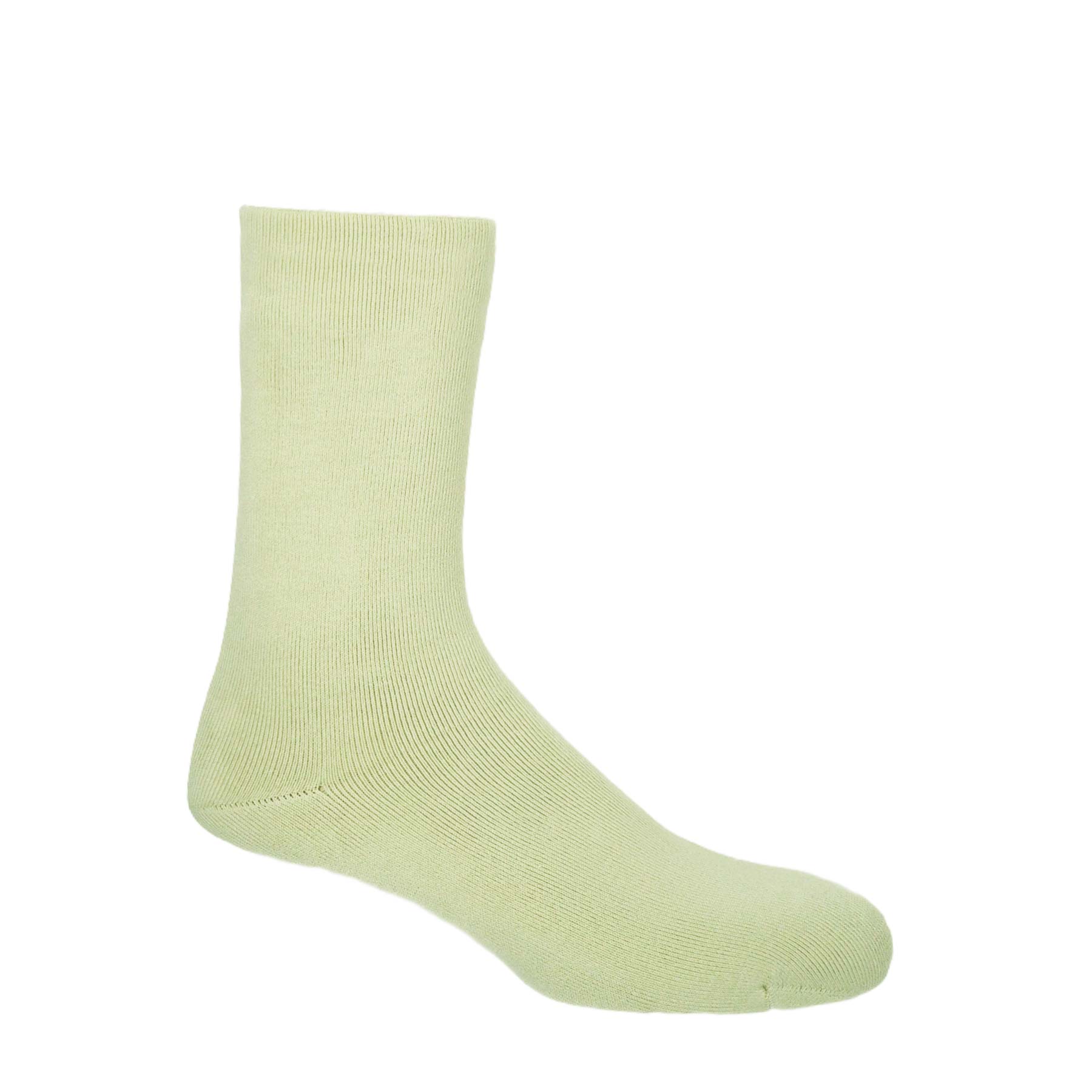 Plain Men's Bed Socks - Cream by Peper Harow