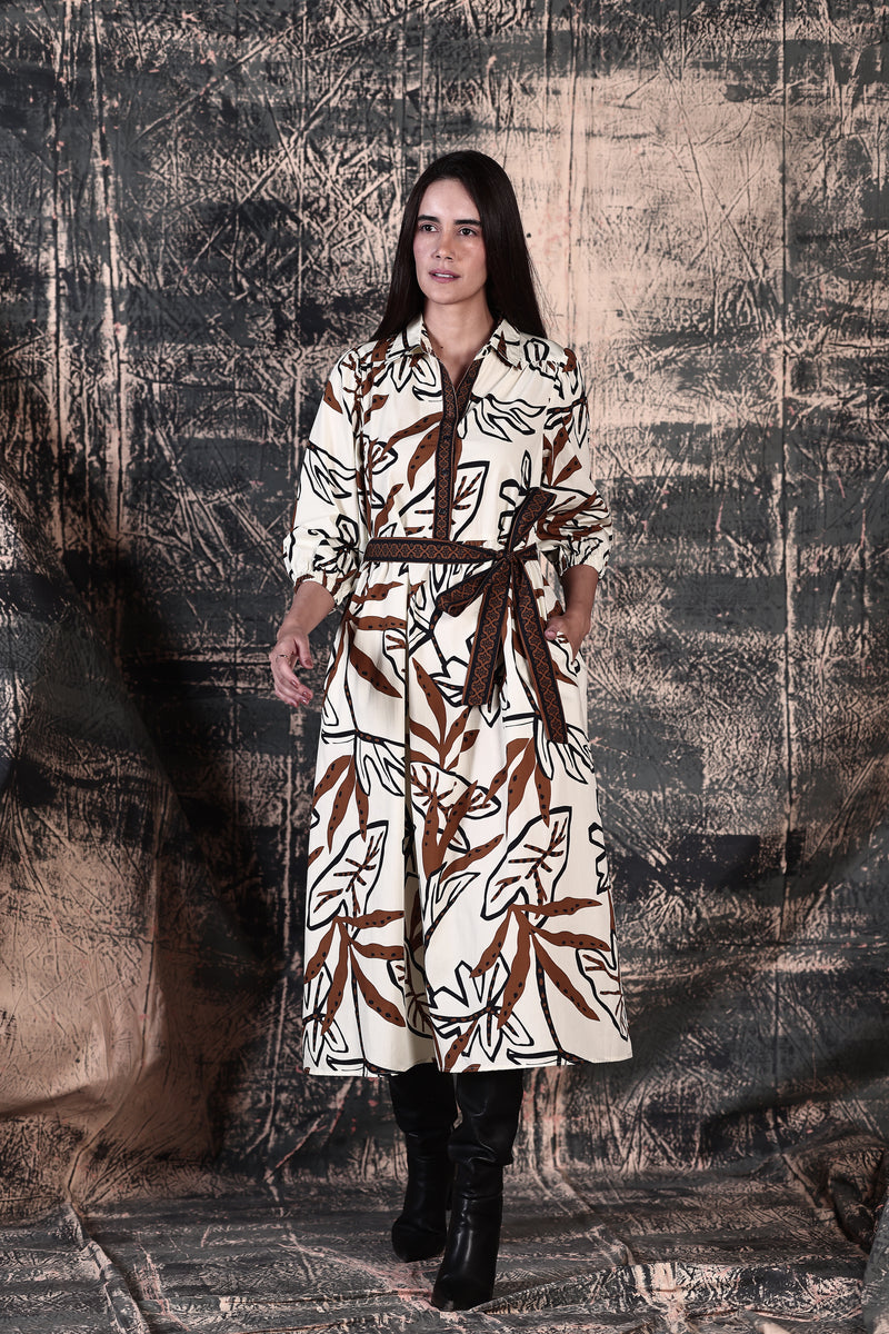 VANILLA FERNS REMI DRESS by Maude Vivante