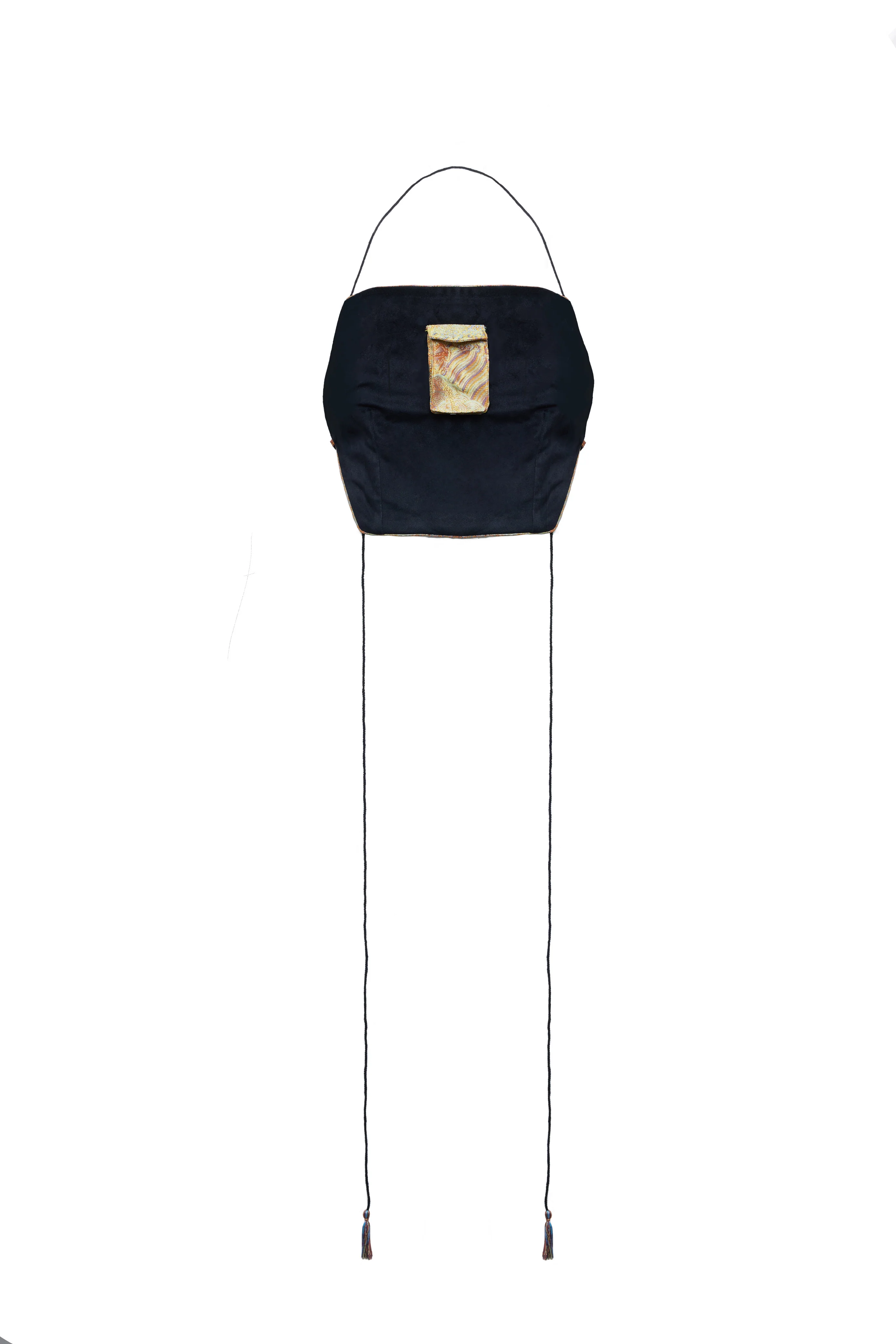 FU DAI Reversible Apron top by DAWANG