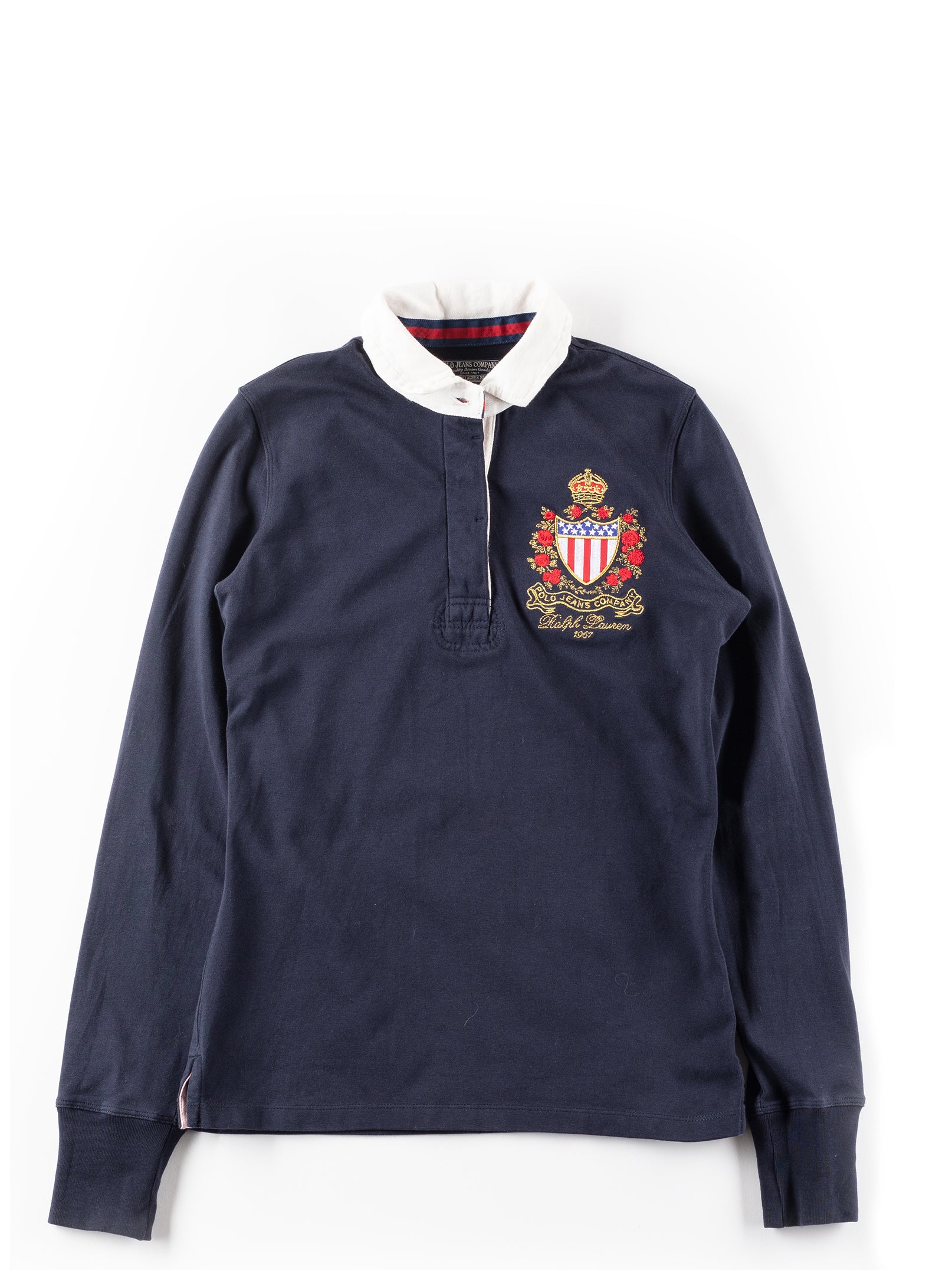 Vintage 00's Ralph Lauren Crest Rugby Shirt by Northern Grip