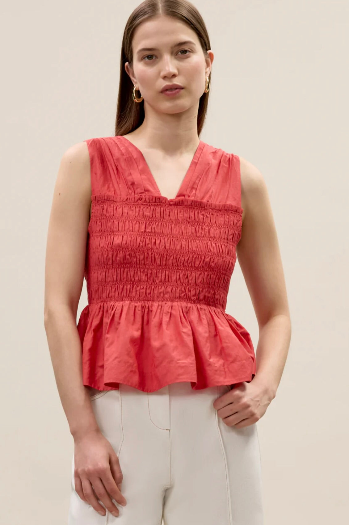 Merrick Silk Cotton Top by Sierra Deene