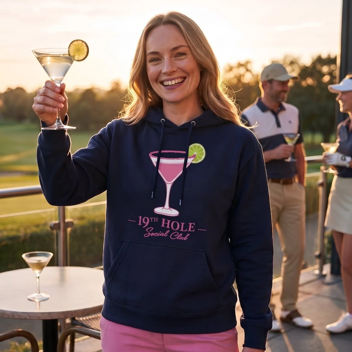 Golf Hoodie | 19th Hole Social Club | Putter Girl by Putter Girl