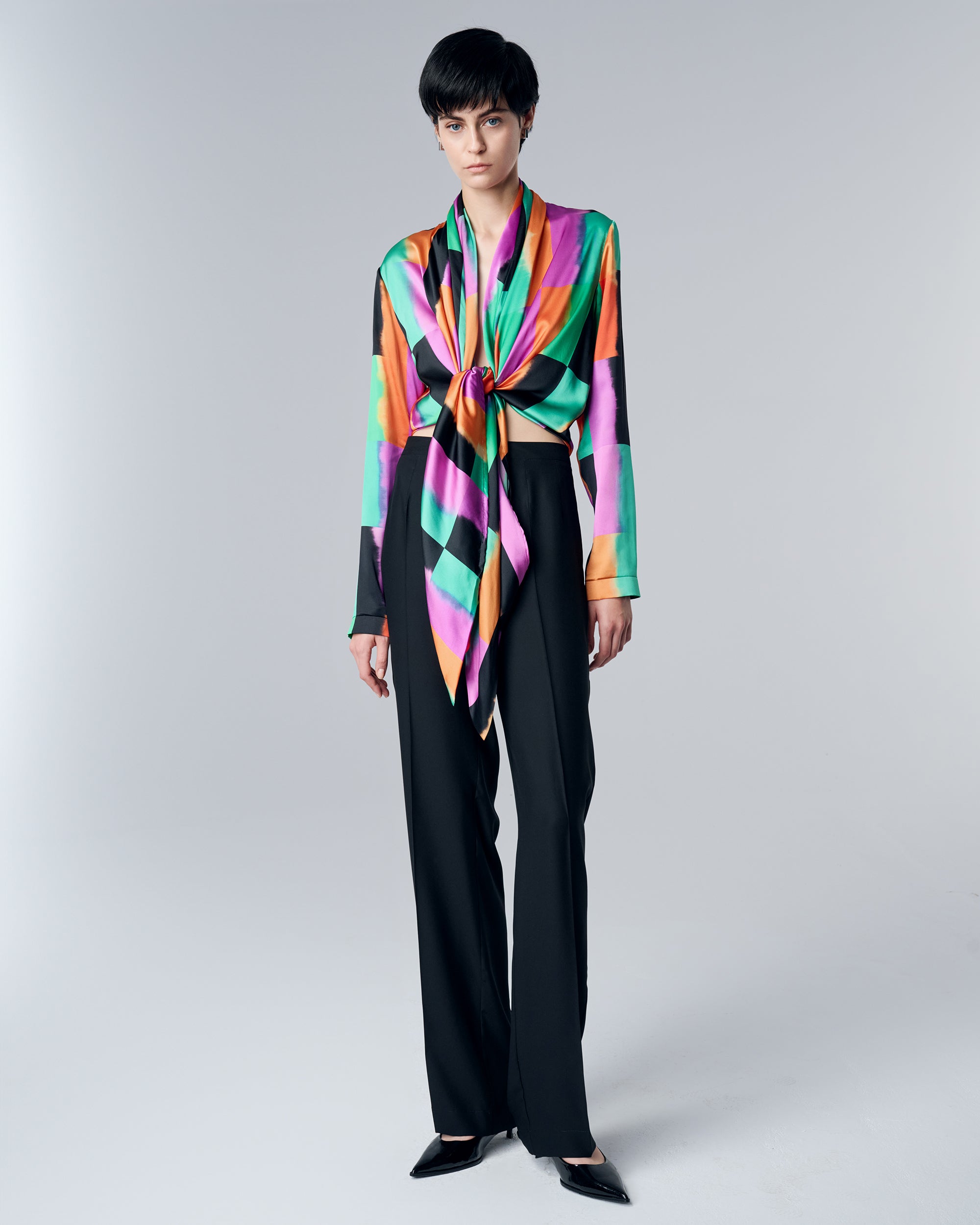 Camille silk blouse by Further Review