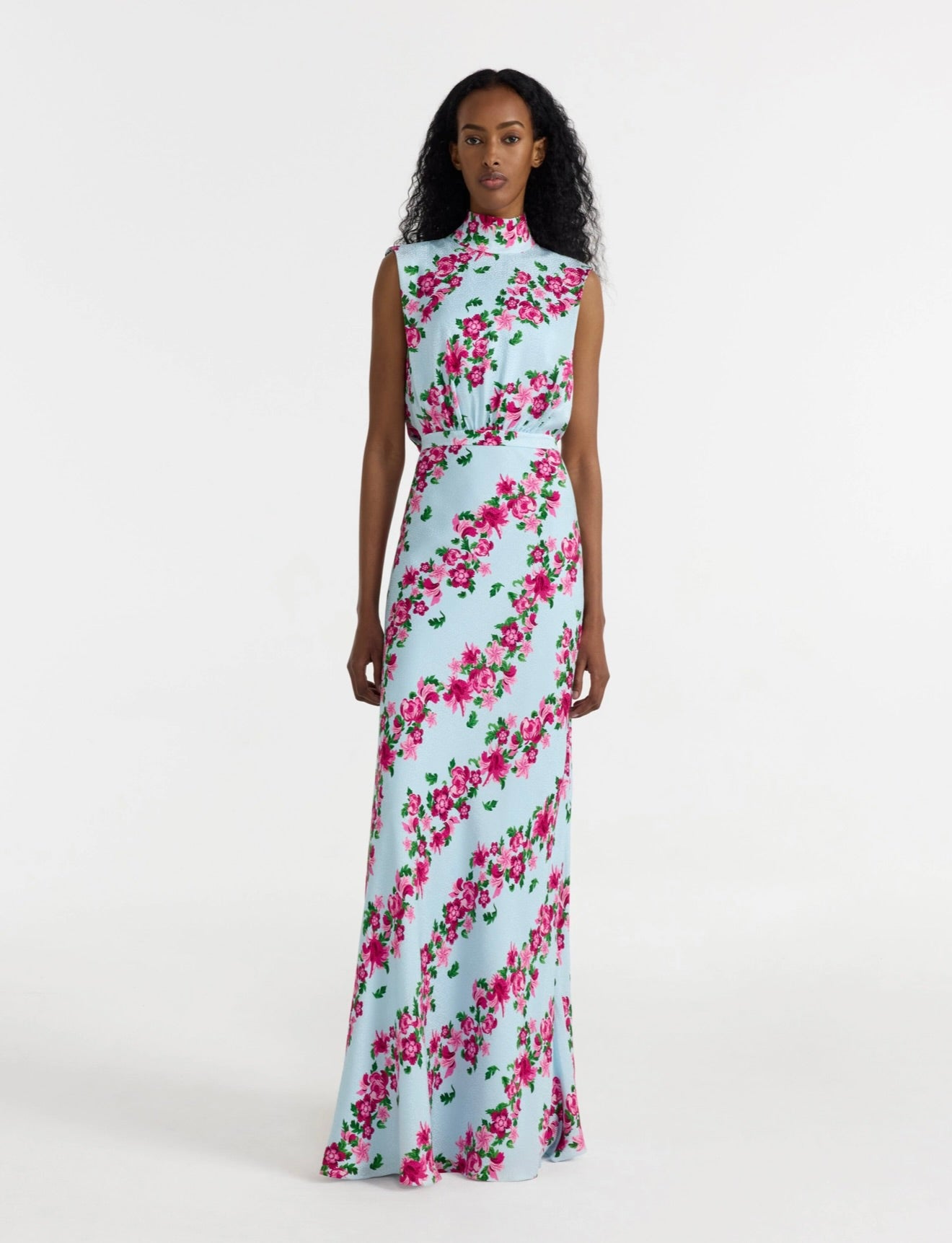 SALONI Fleur Dress in Bellis Stripe by Sierra Deene