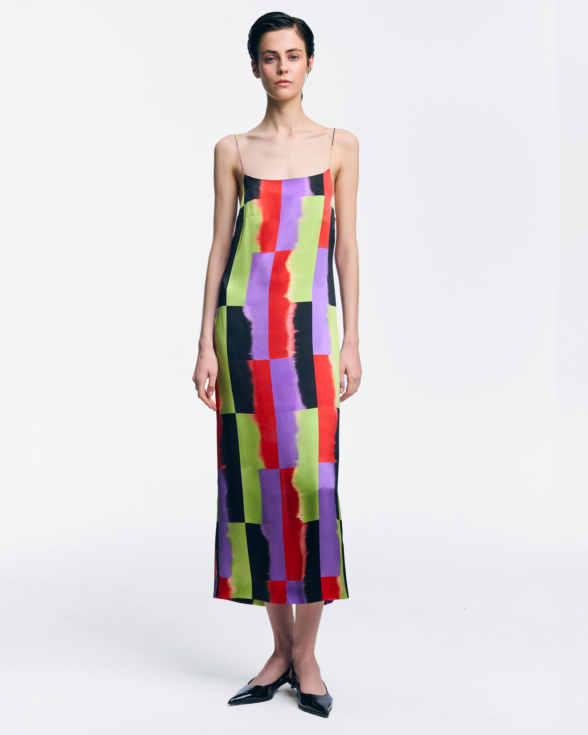 Leila silk dress by Further Review