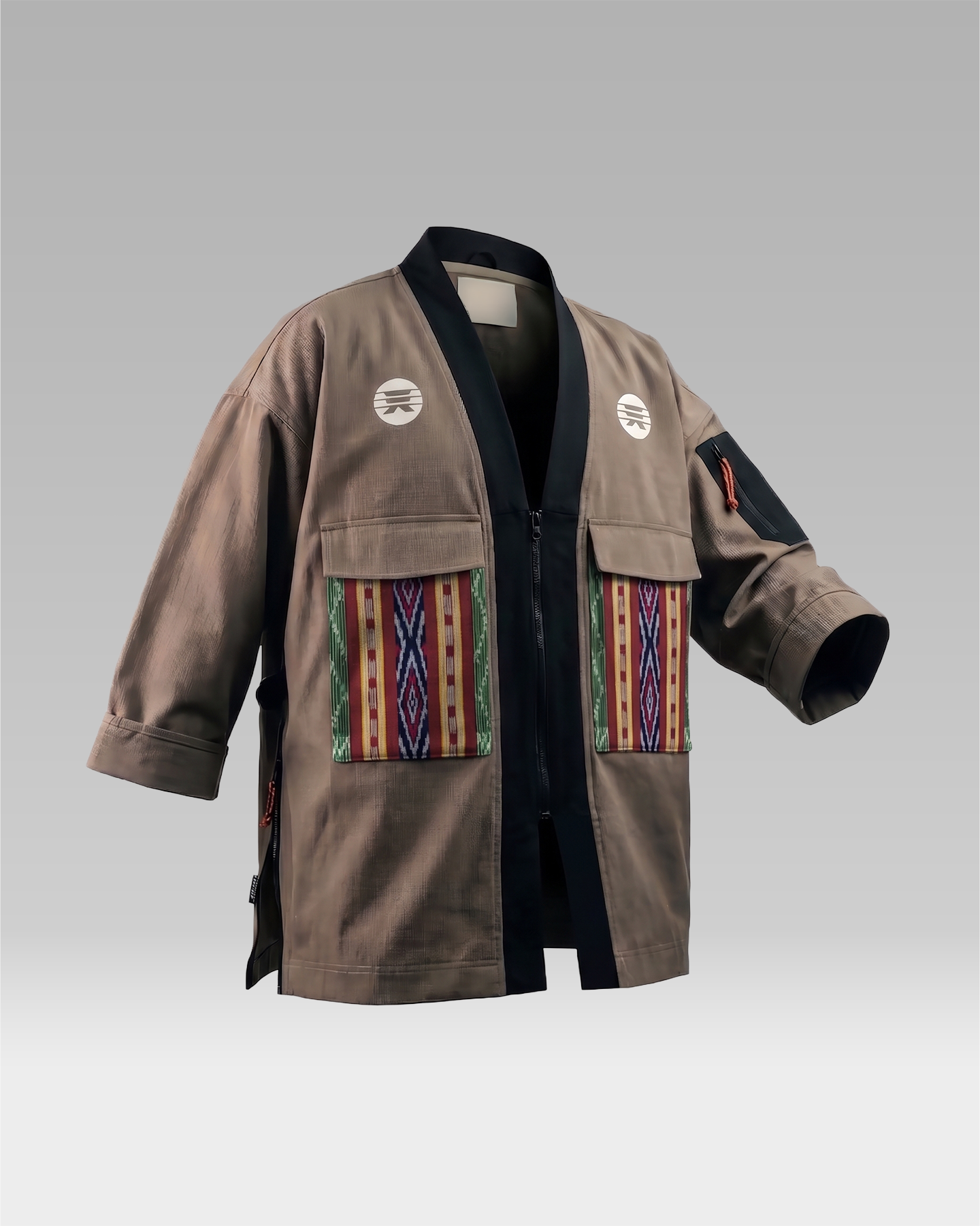 ROOTS Noragi Jacket - "Tradition" DE/Red/Green - SNK ATK® Design Lab by SNK ATK Design Lab