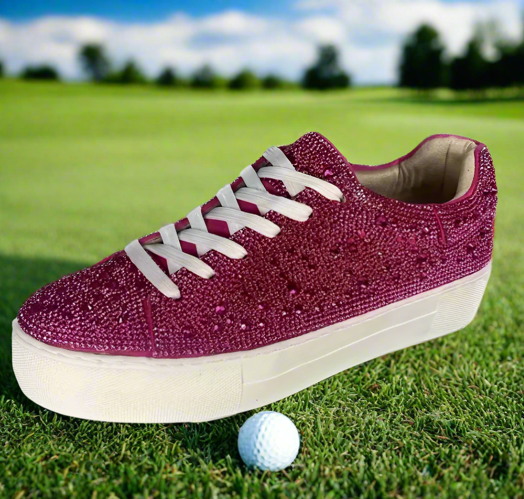 Pink Sneaks by Putter Girl