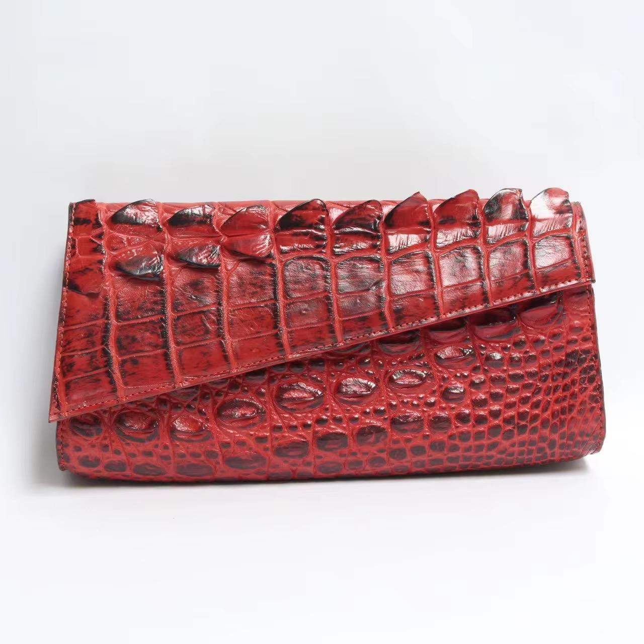 Luxe Artisanal Crocodile Leather Handbag by Kolleen Boutique